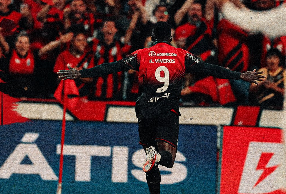 Viveros voltou a marcar para o Furac&atilde;o