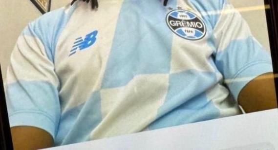 Nova camisa reserva do Gr&ecirc;mio para 2026