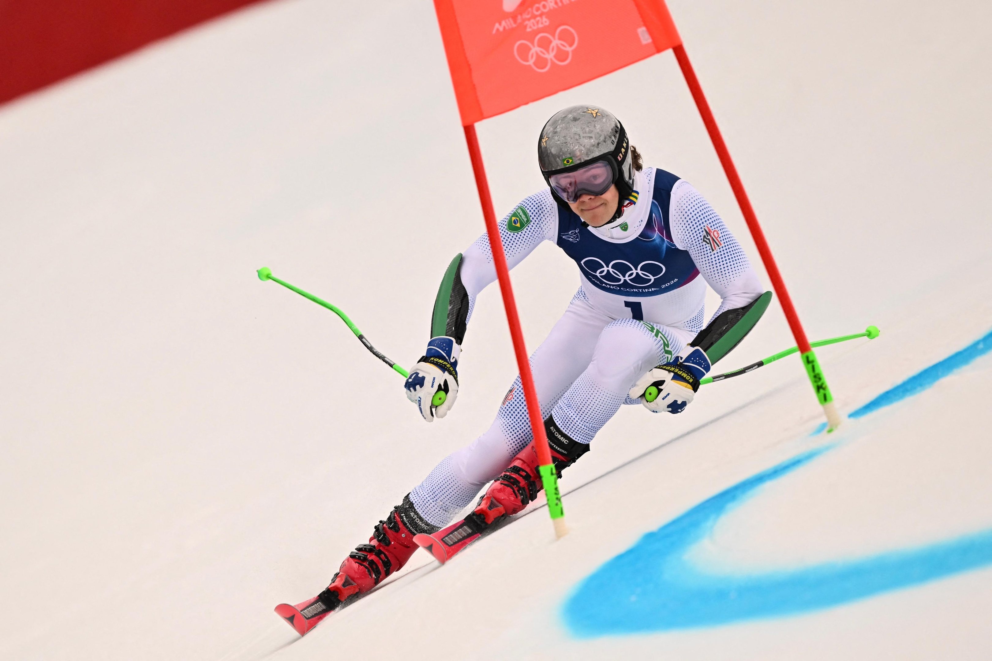 Lucas Pinheiro Braathen conquistou a primeira medalha de ouro da hist&oacute;ria do Brasil nos Jogos Ol&iacute;mpicos de Inverno