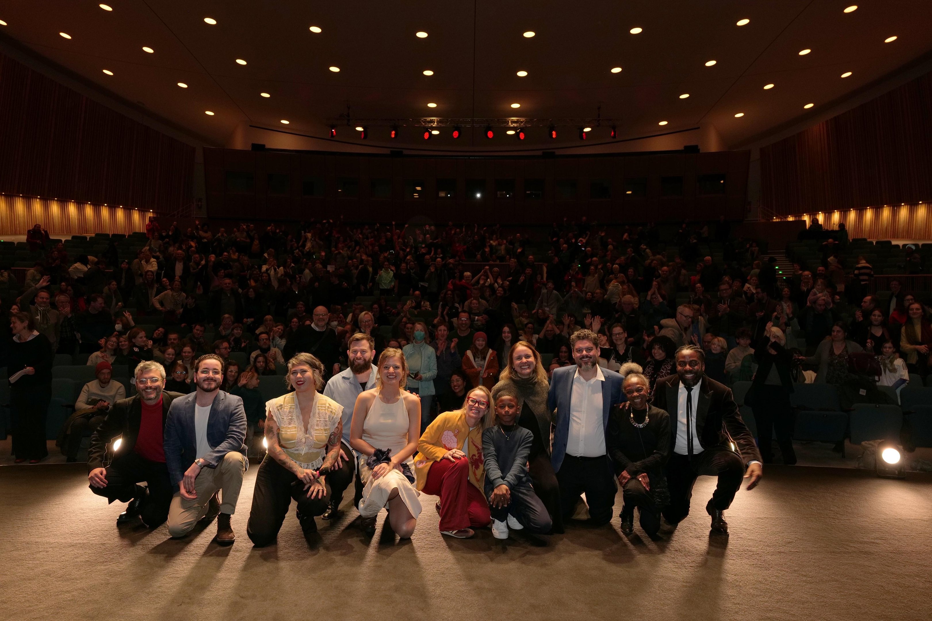 Elenco do filme em Berlim