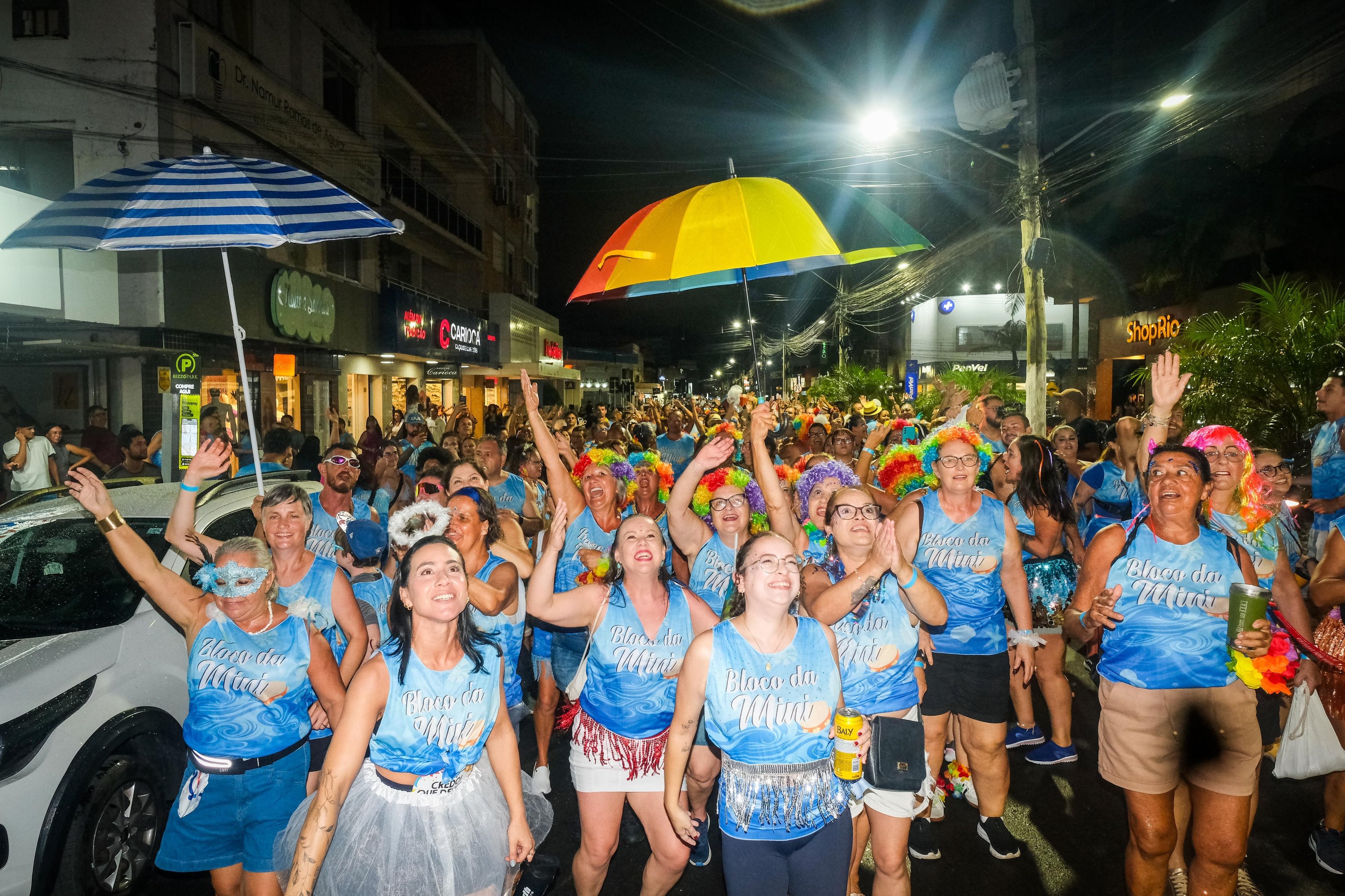 Foram quatro noites de folia nas praias do Litoral Norte