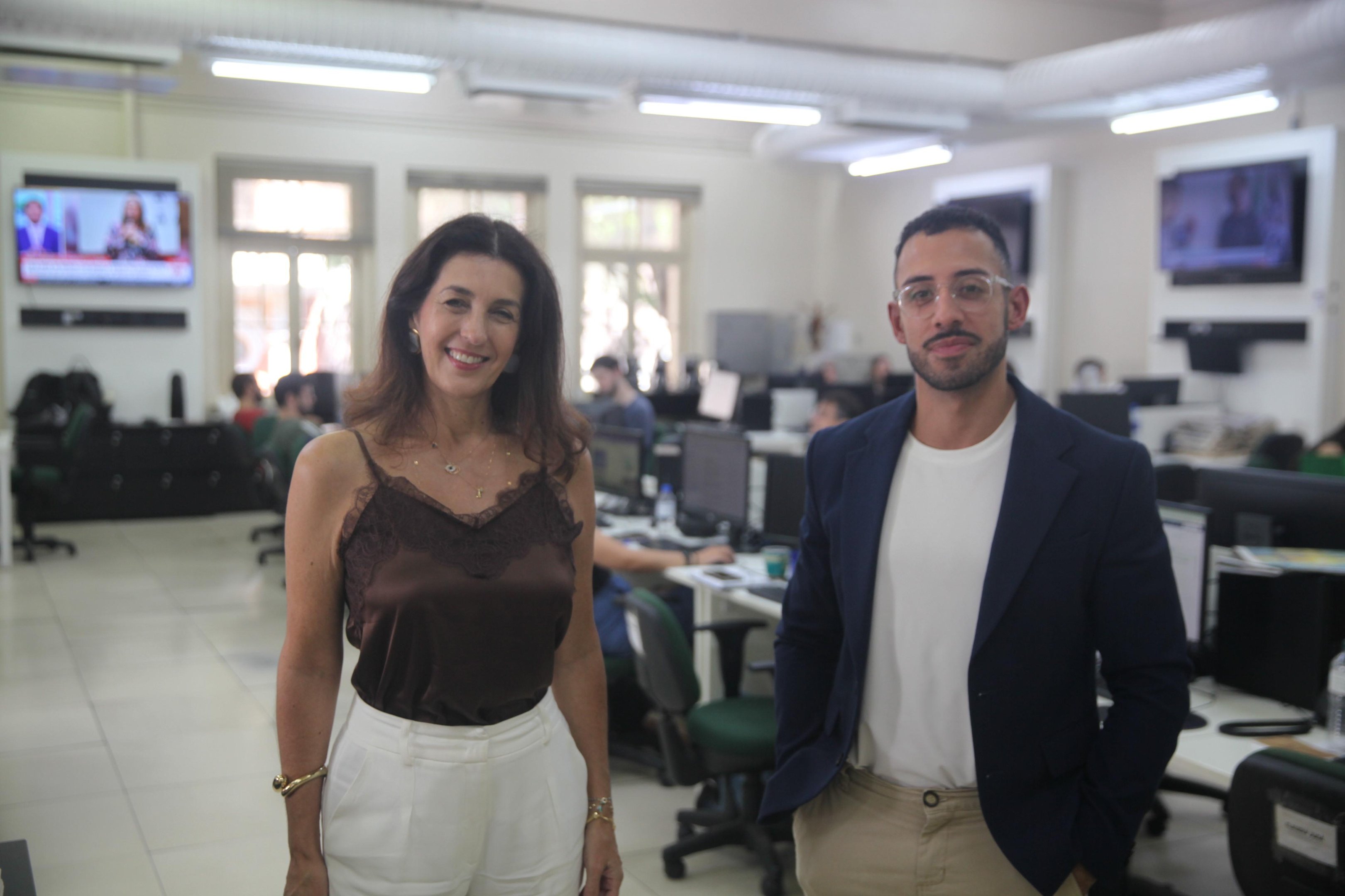 Secret&aacute;ria Simone St&uuml;lp e empres&aacute;rio Wagner Lopes falam ao podcast Direto ao Ponto