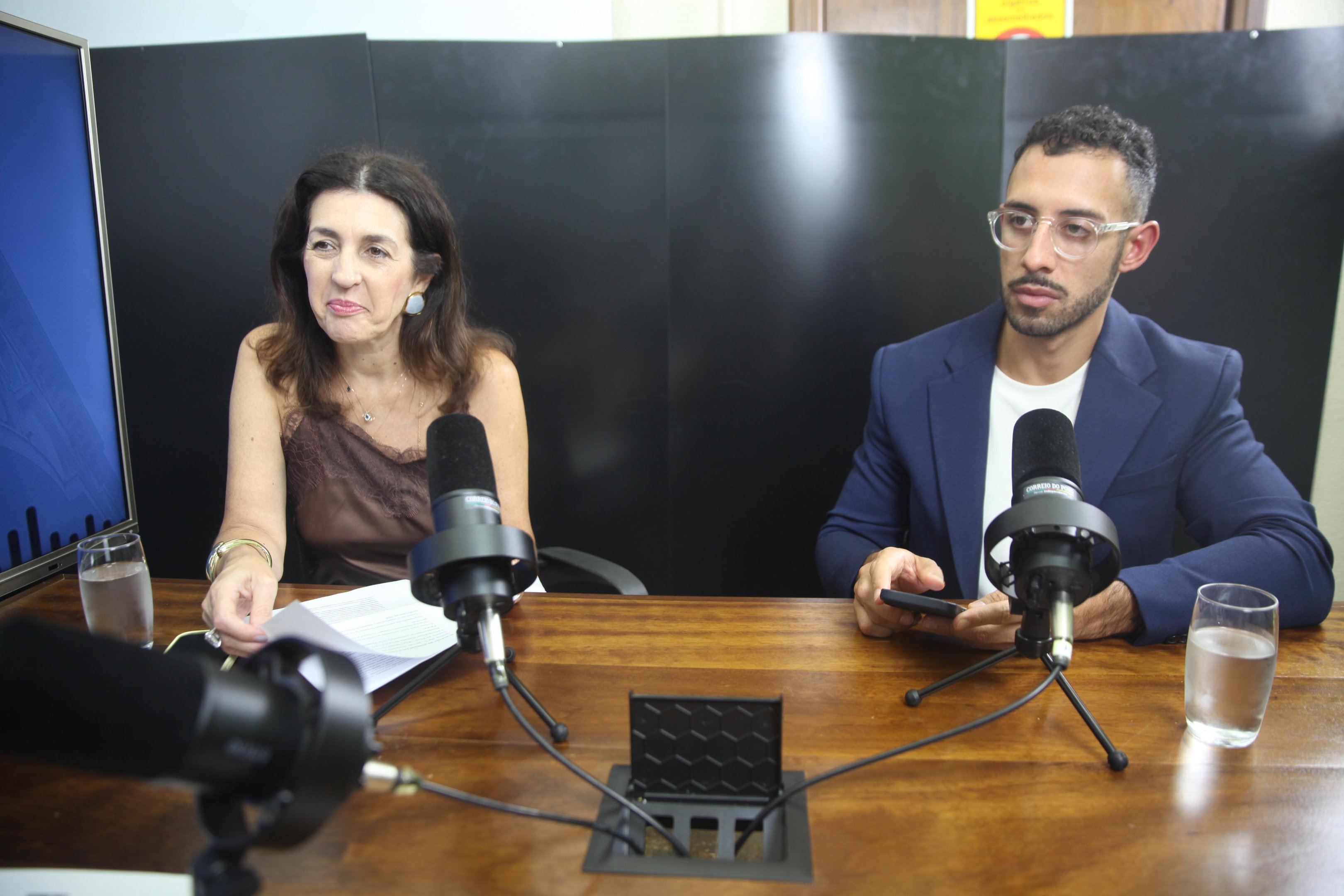 Secret&aacute;ria Simone St&uuml;lp e empres&aacute;rio Wagner Lopes falam ao podcast Direto ao Ponto