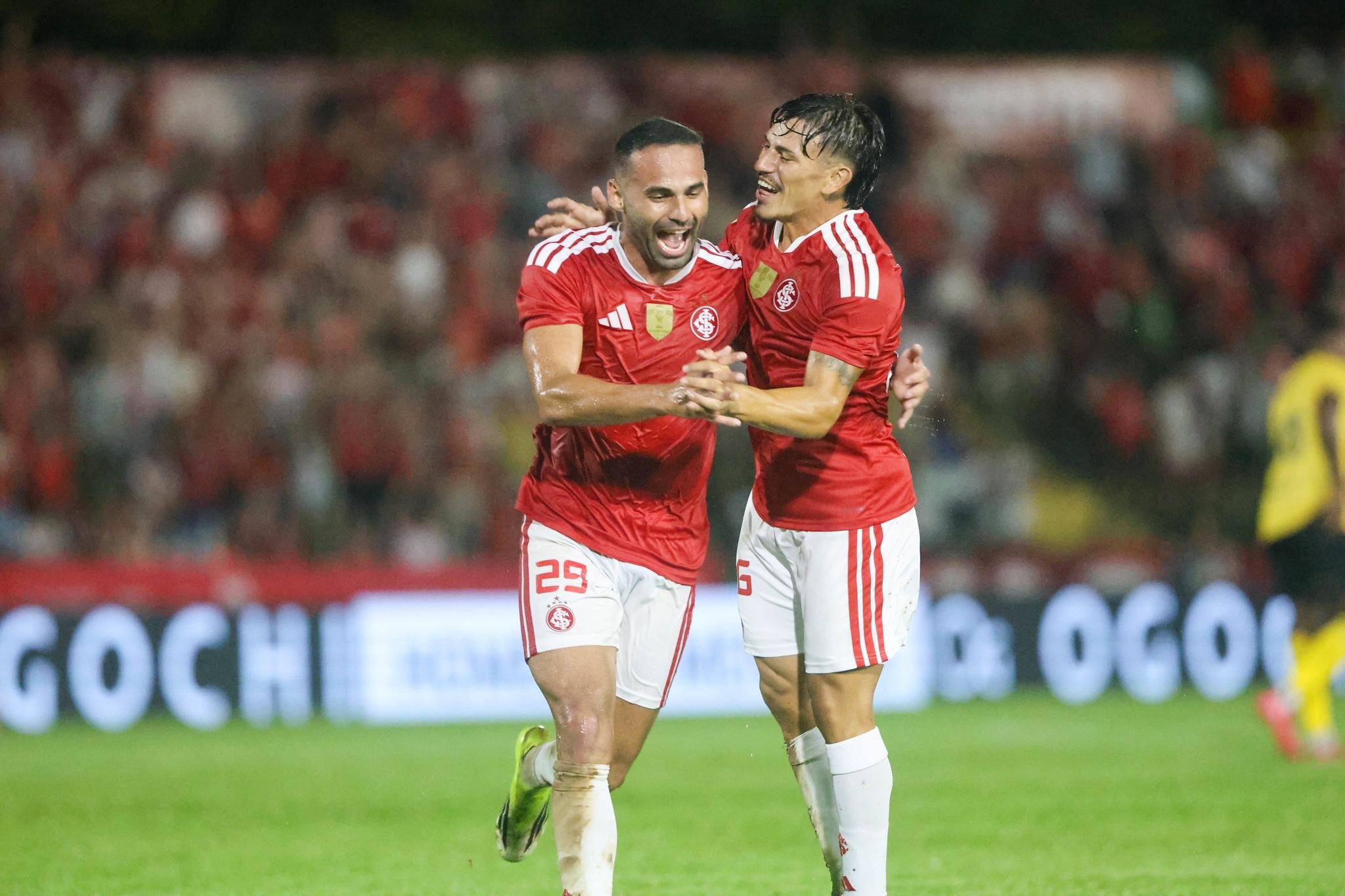 Inter venceu o Ypiranga no jogo de ida por 3 a 0