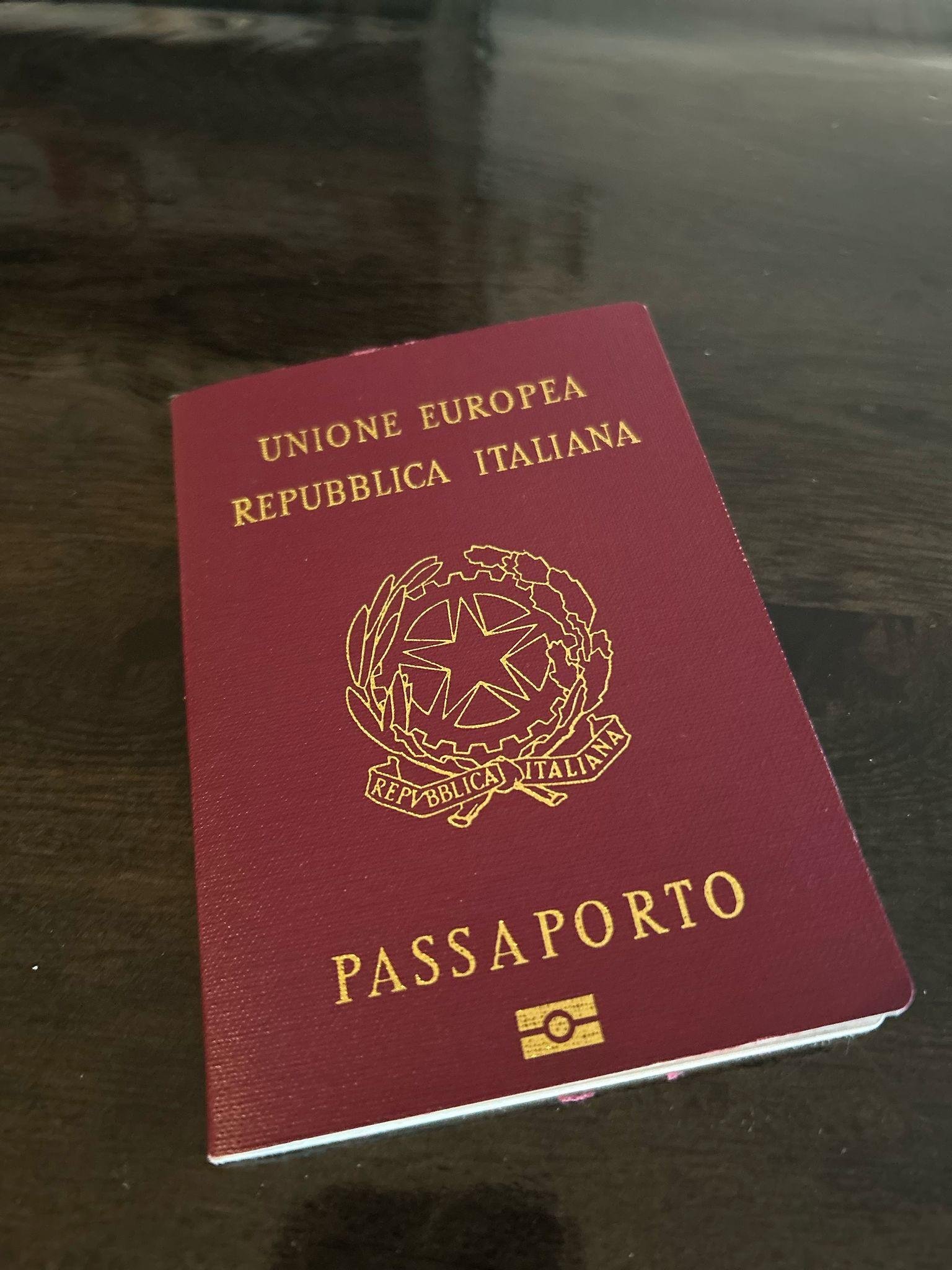 Nova determina&ccedil;&atilde;o para obter passaporte italiano