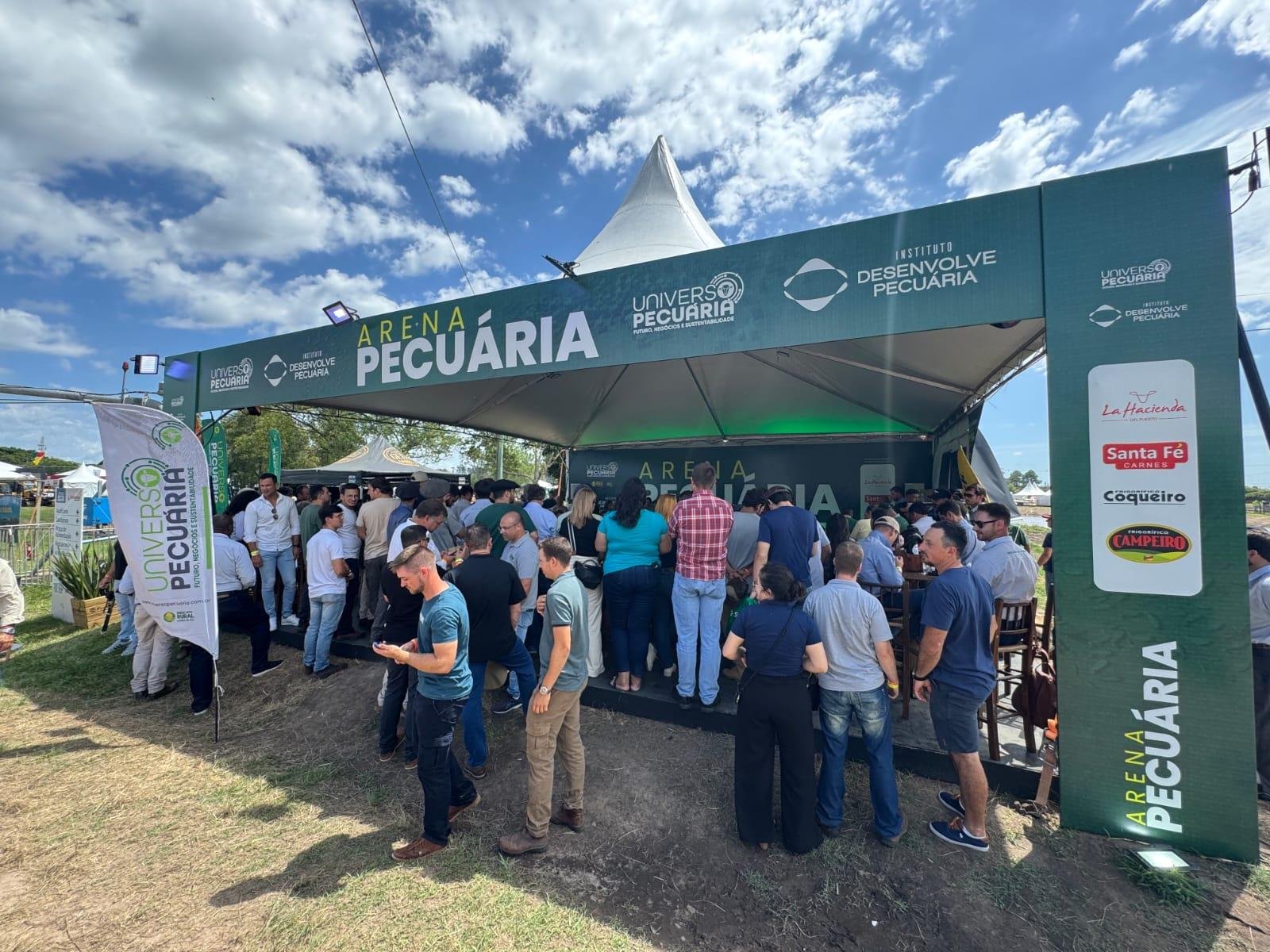 A agenda t&eacute;cnica do evento da pecu&aacute;ria prop&otilde;e uma vis&atilde;o 360 graus da cadeia produtiva