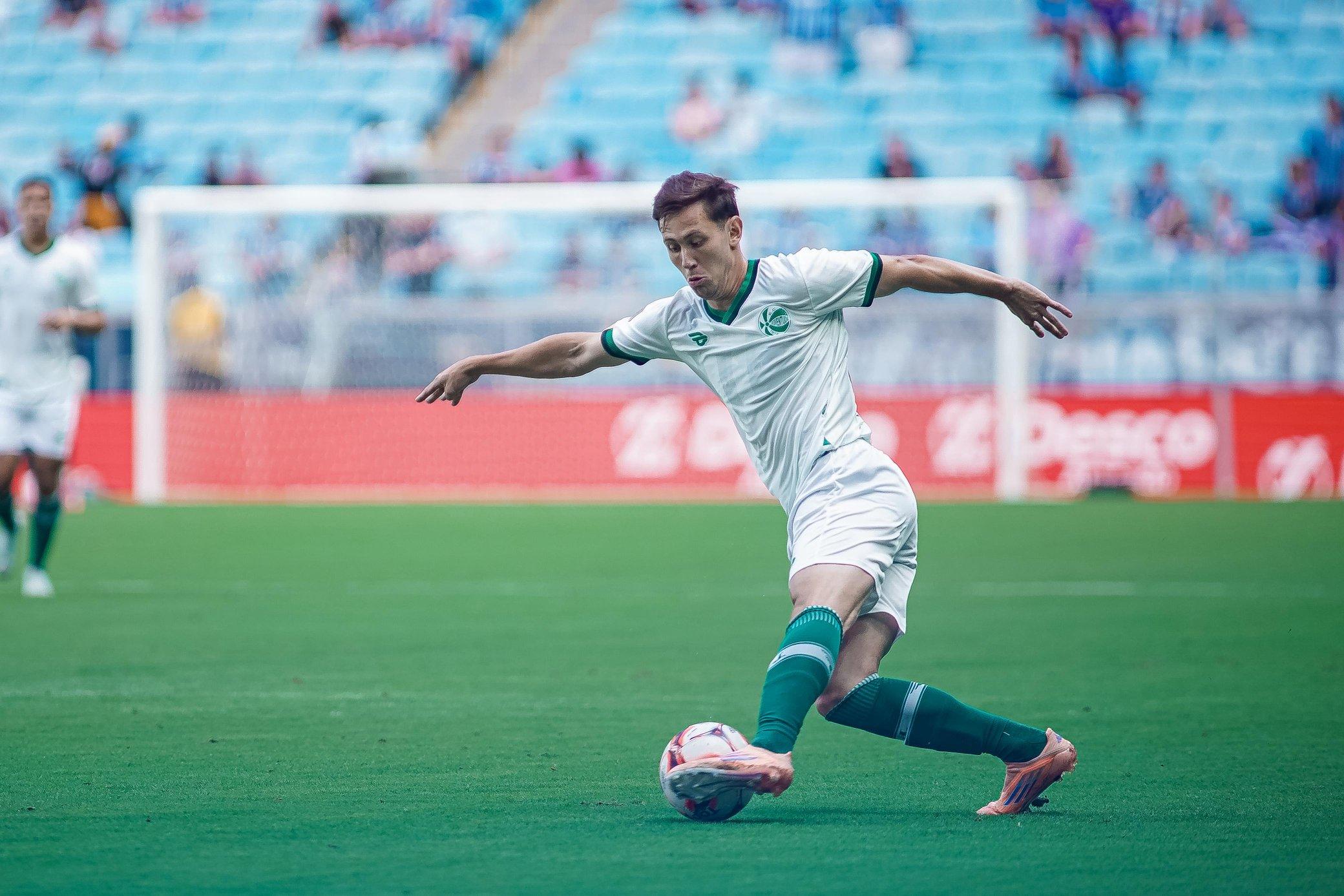Patryck Lanza fez o gol do Juventude na Arena