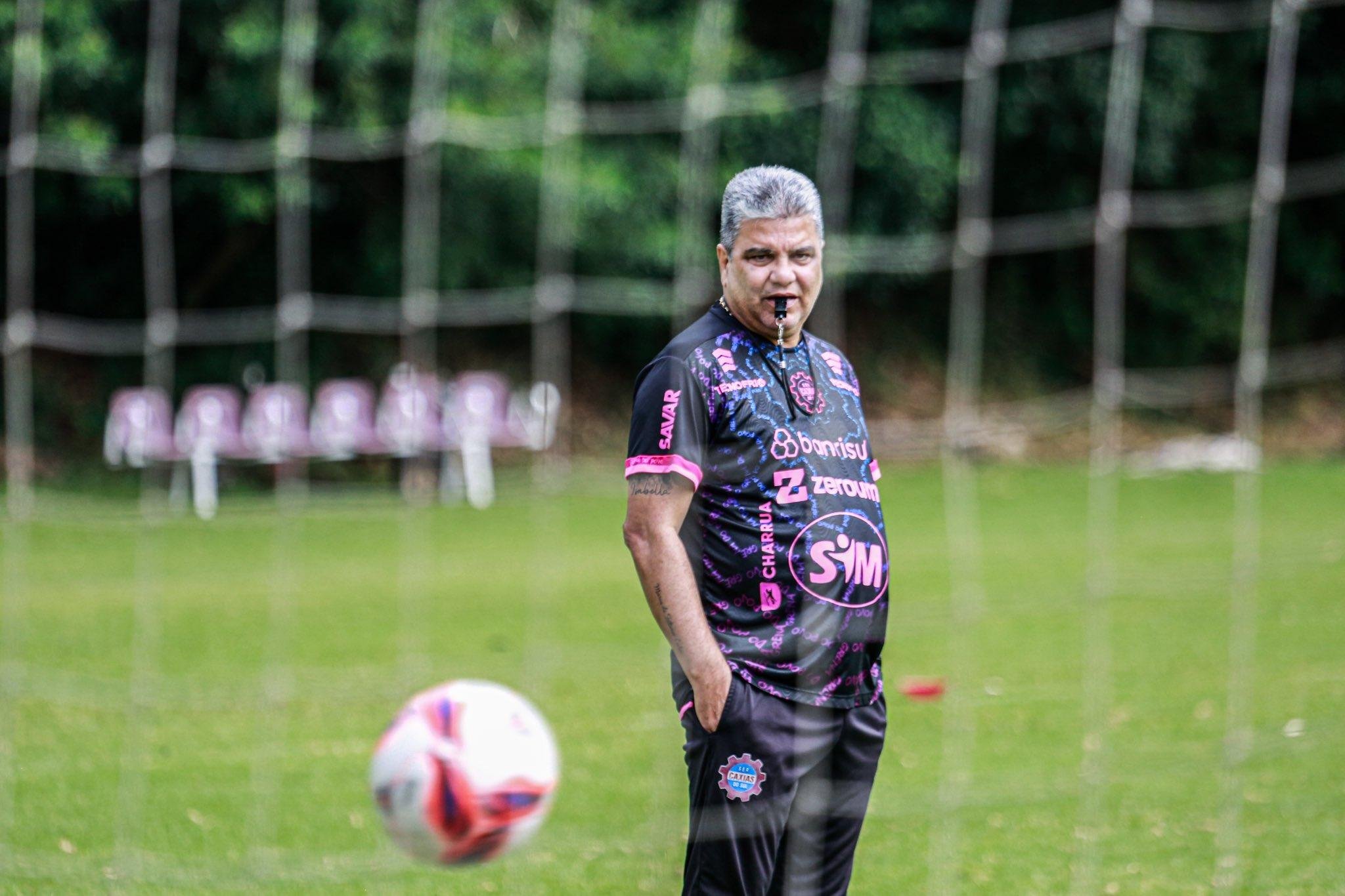 Marcelo Cabo, t&eacute;cnico do Caxias