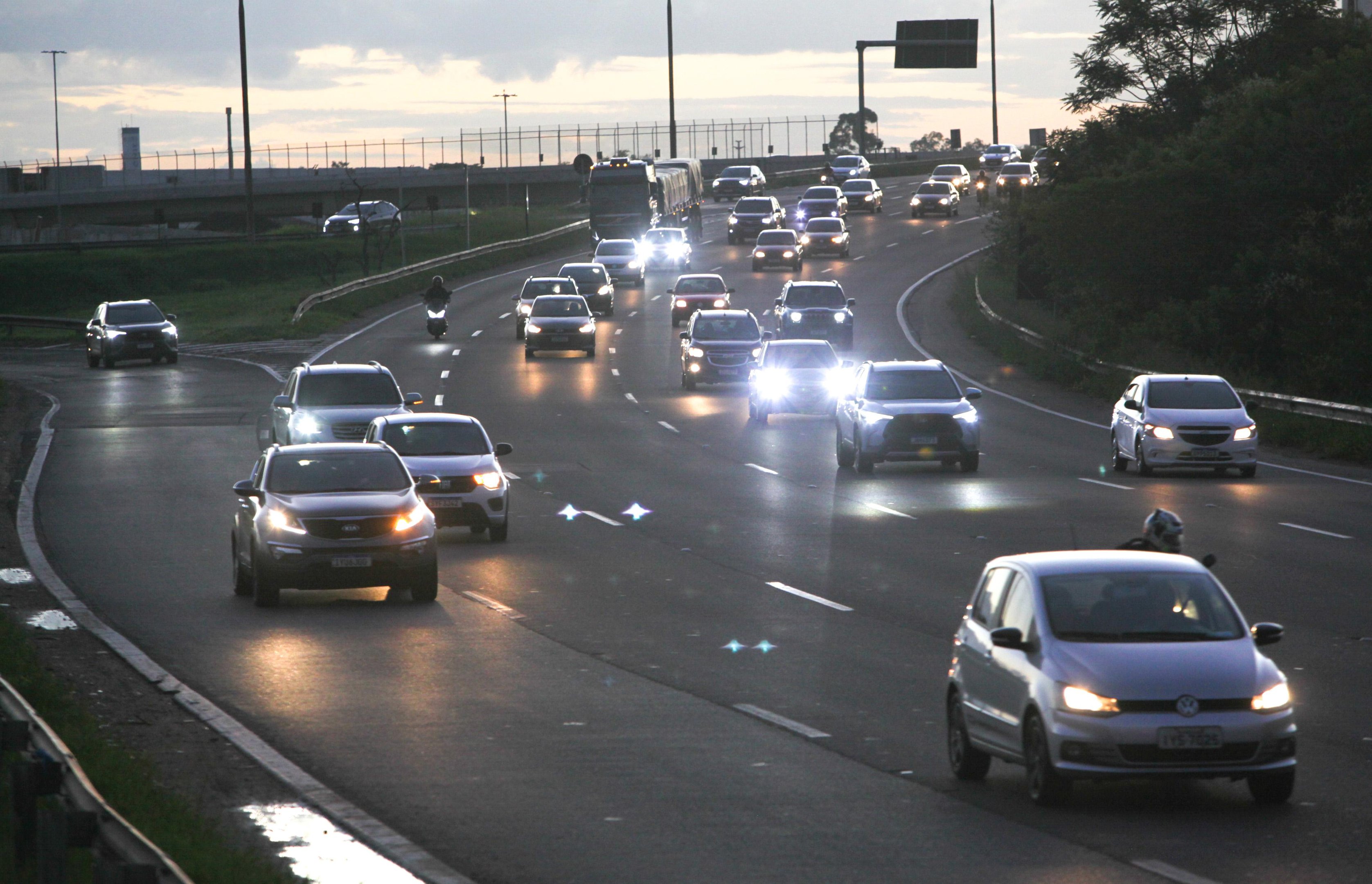 Freeway tem movimento tranquilo nesta sexta