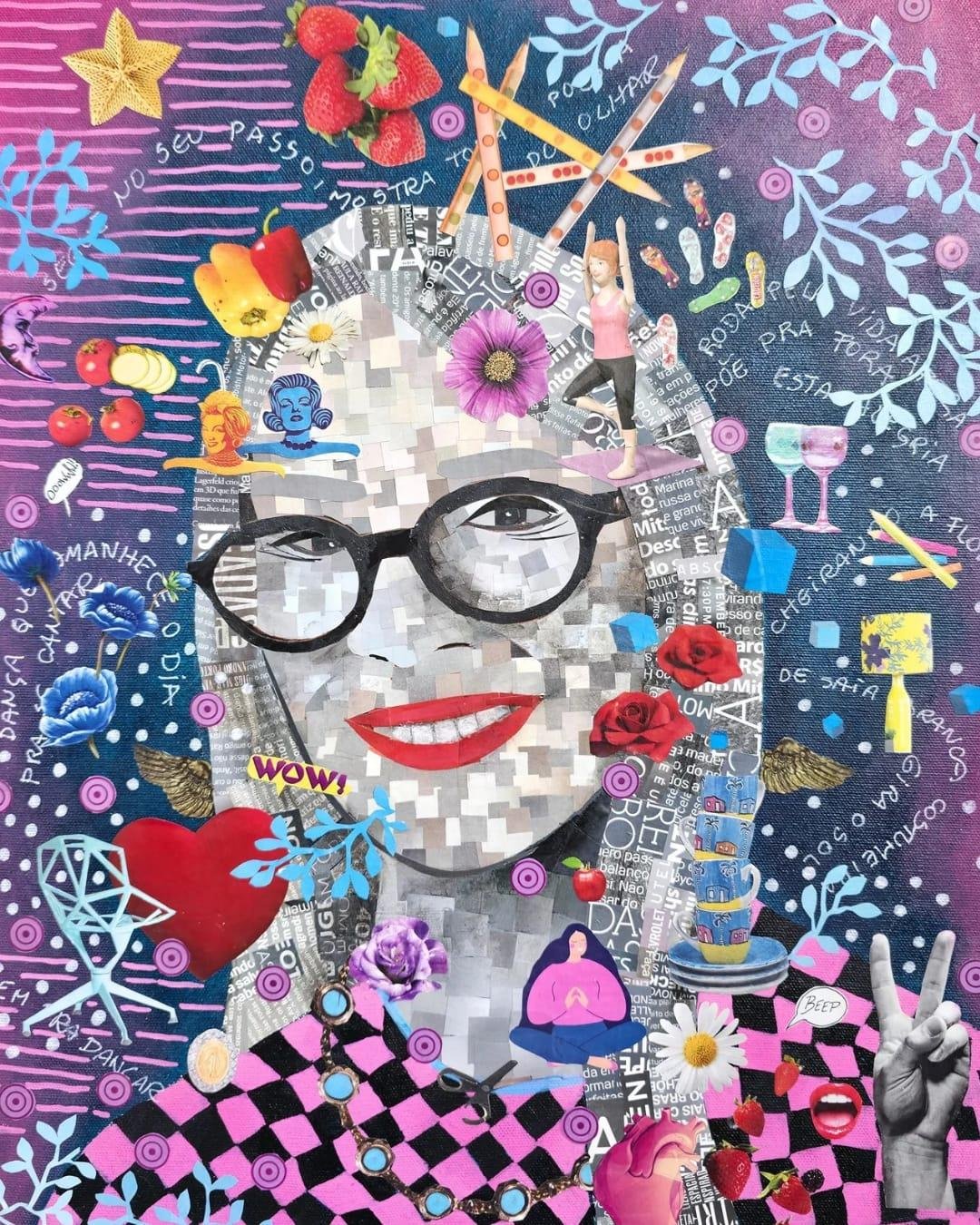 Obra de Marcia Baroni integra a exposi&ccedil;&atilde;o "Cara a Cara"