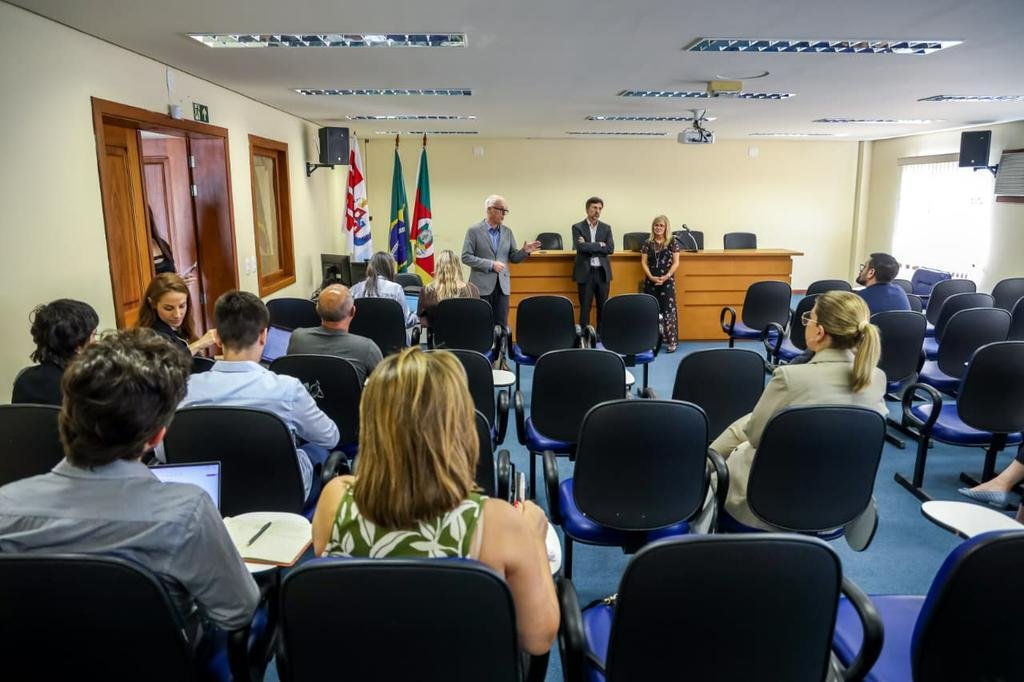 Alexandre Saltz reafirmou o compromisso do MPRS em construir, junto aos munic&iacute;pios, um projeto de melhoria na gest&atilde;o urbana