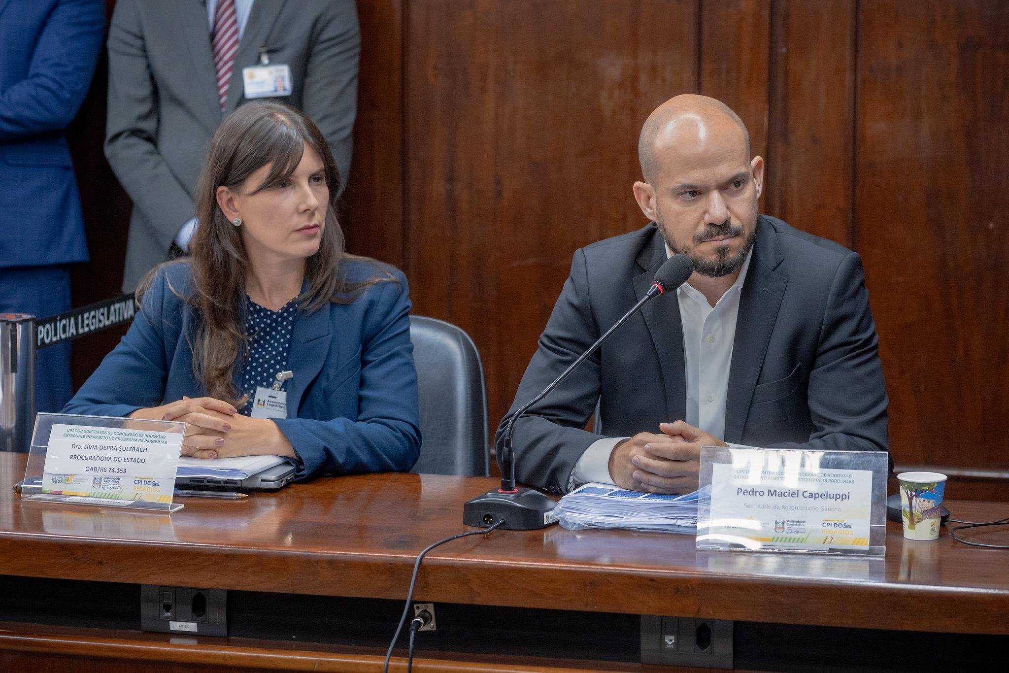 Reuni&atilde;o da CPI dos Contratos de Concess&atilde;o de Rodovias Estaduais com a presen&ccedil;a do secret&aacute;rio Pedro Capeluppi