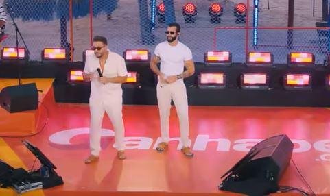Wesley Safad&atilde;o e Gusttavo Lima j&aacute; dividiram o mesmo palco