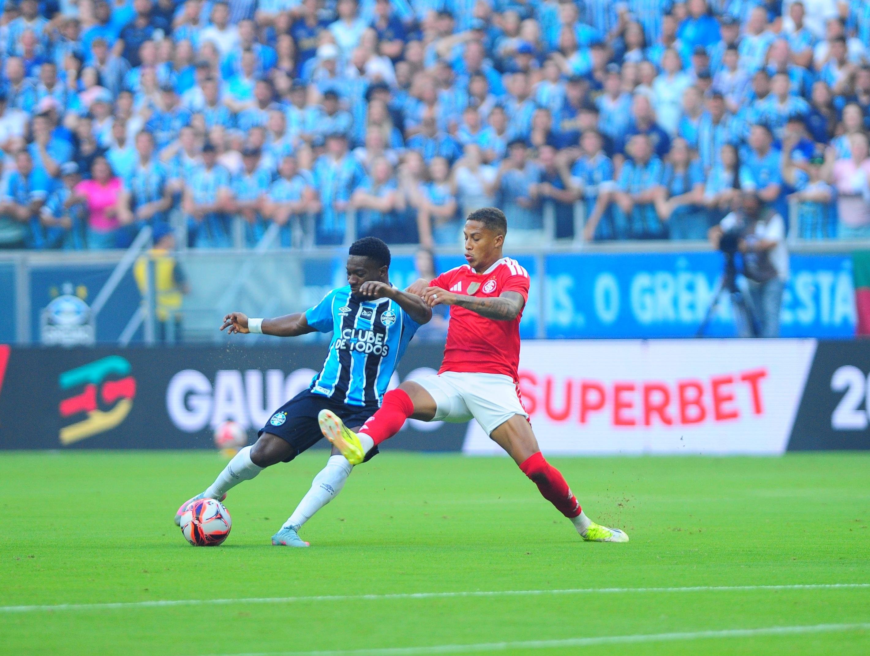 Inter e Gr&ecirc;mio voltam a se enfrentar nesta quinta-feira &agrave; noite