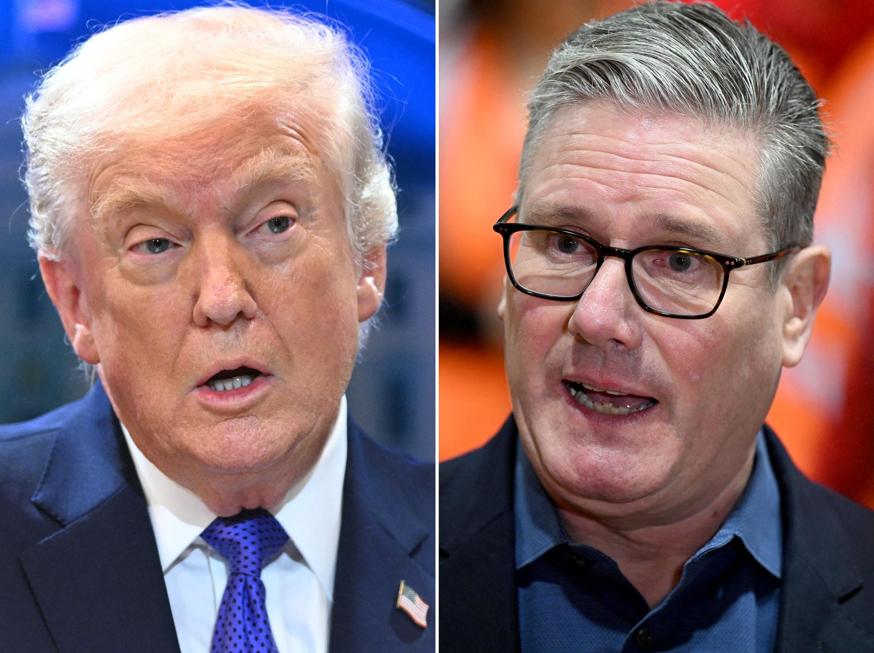 Starmer "n&atilde;o tem cooperado", insistiu Trump