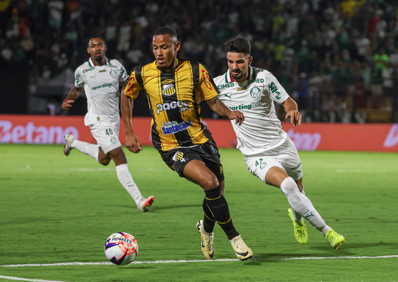 Na primeira fase o Novorizontino fez 4 a 0 no Palmeiras