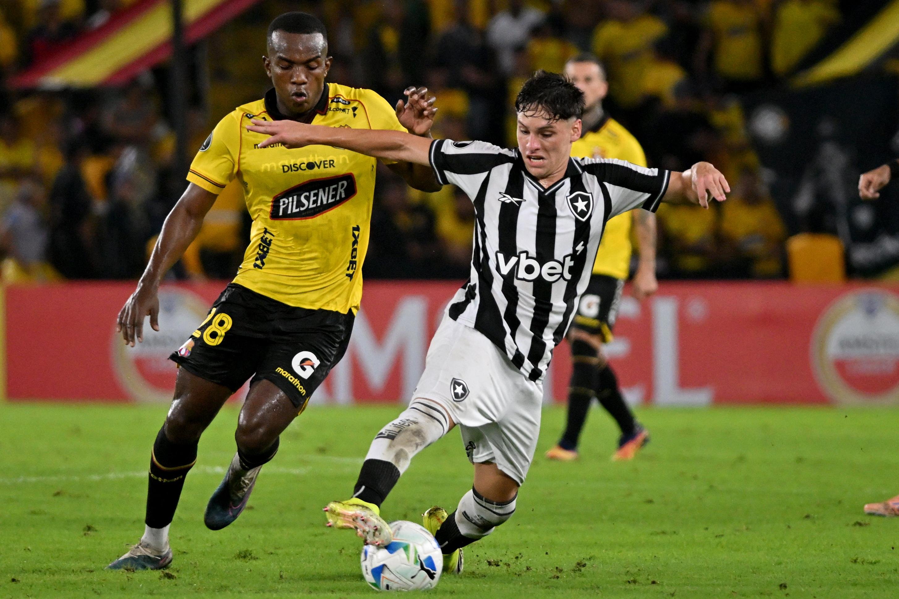Botafogo se achou no segundo tempo para equilibrar a partida