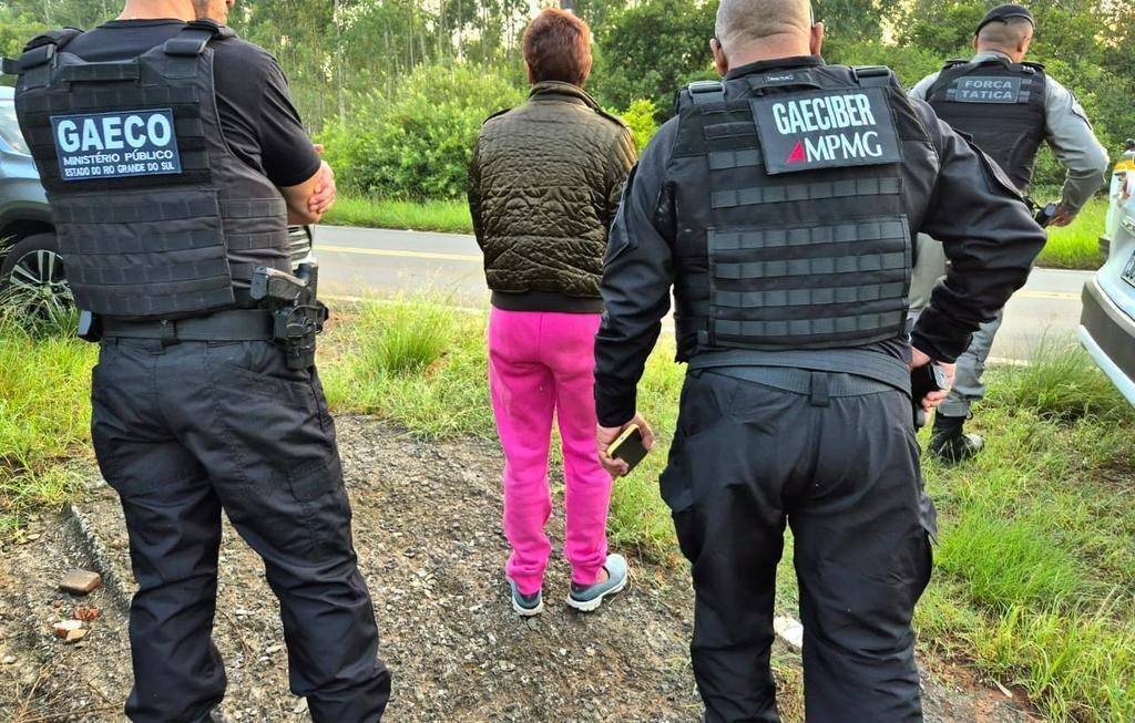 Uma investigada acabou presa em Triunfo durante a opera&ccedil;&atilde;o contra os golpes dos nudes