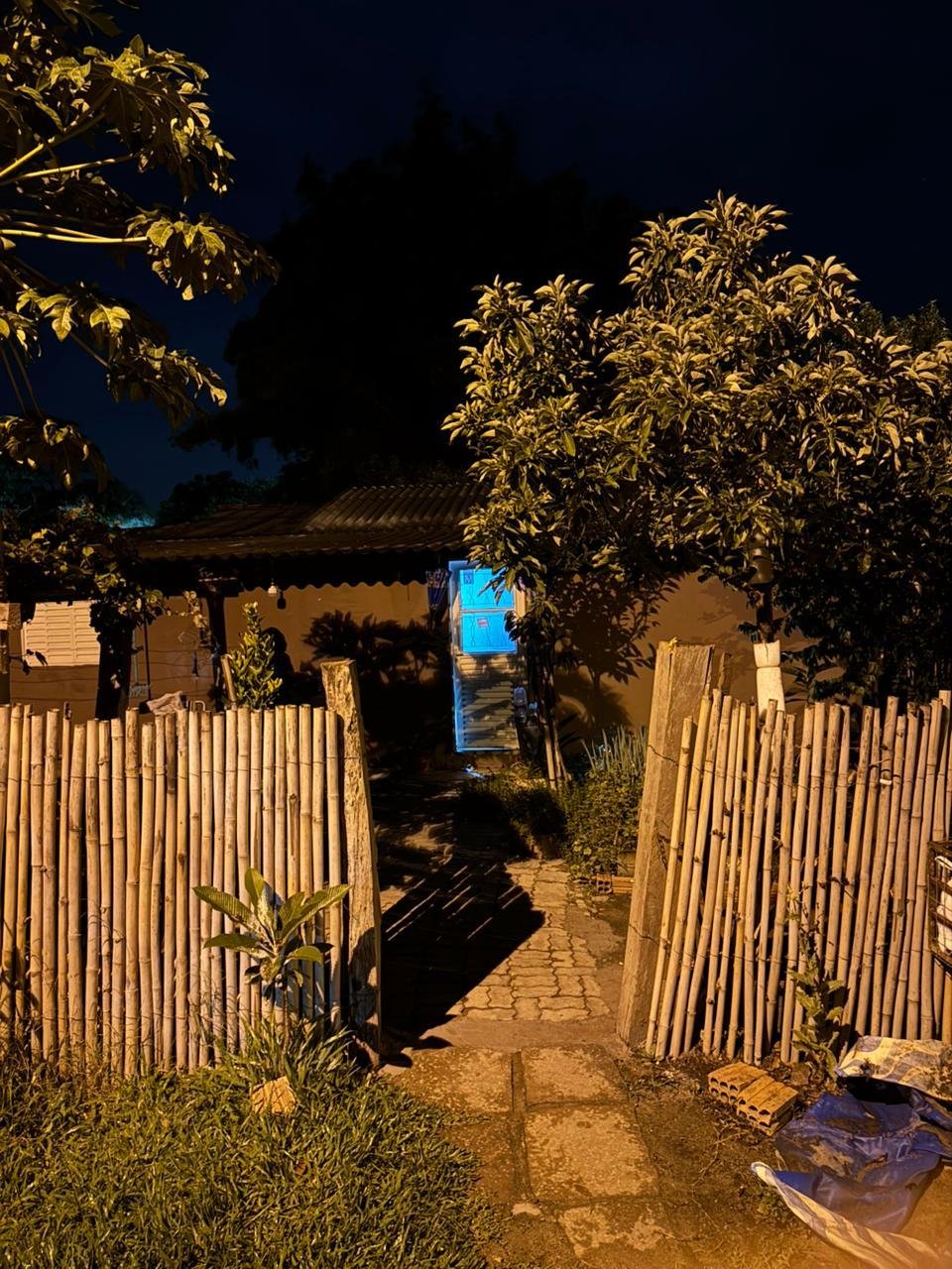 Casa onde ocorreu triplo homic&iacute;dio em Arroio dos Ratos