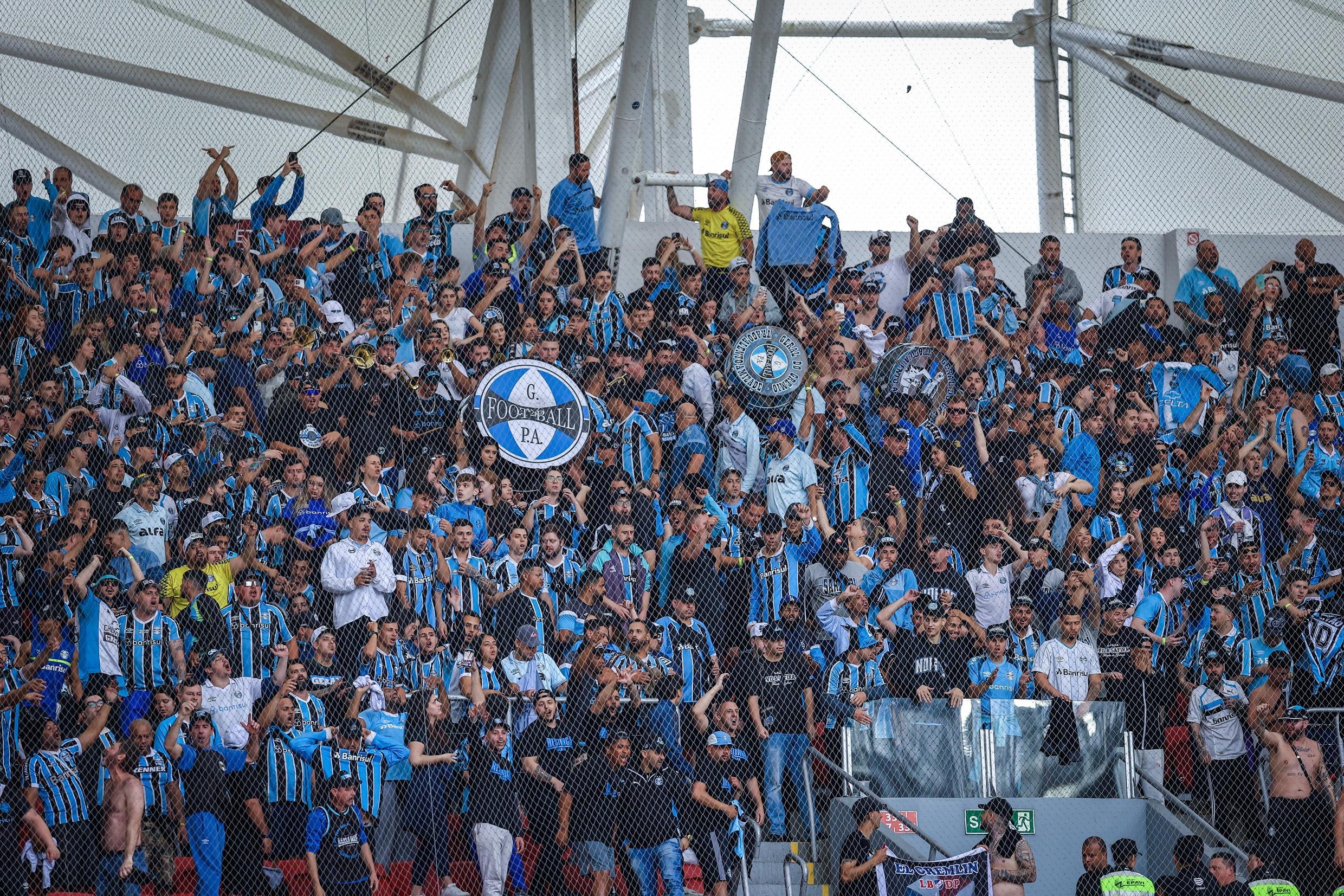 Torcida gremista estar&aacute; presente no setor visitante do Beira-Rio