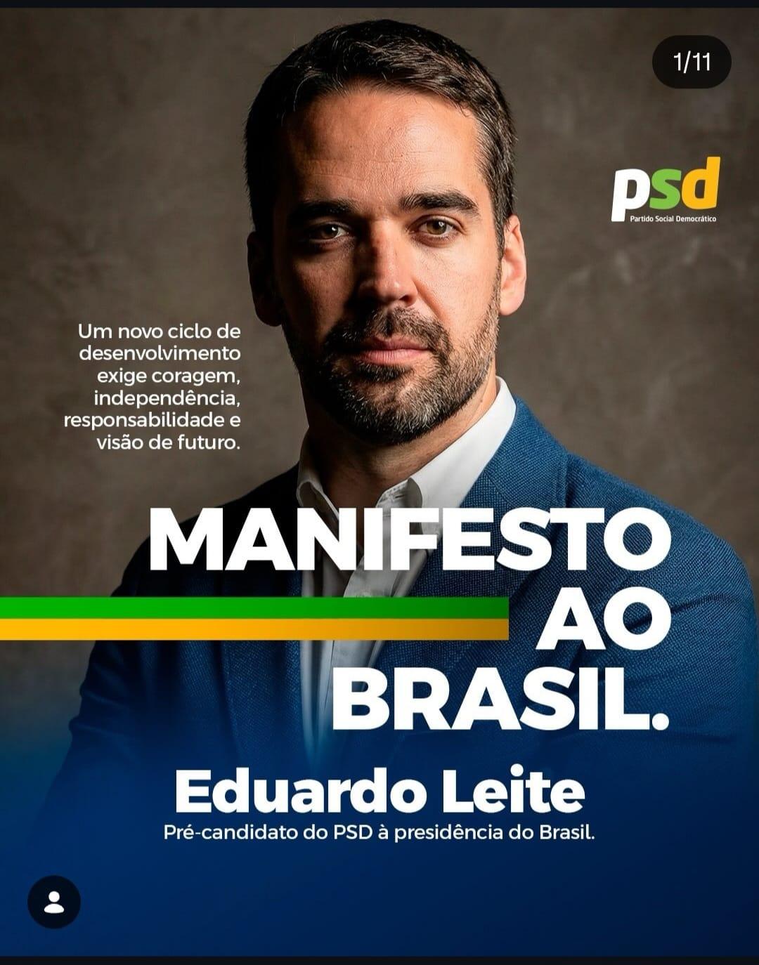 Manifesto do governador divulgado nas redes tem 11 p&aacute;ginas