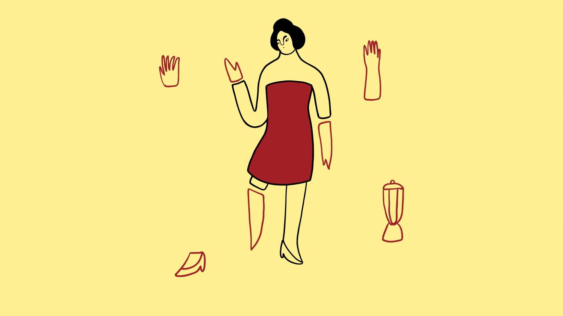 Ilustra&ccedil;&atilde;o integra a s&eacute;rie 'Estopim', que aborda viol&ecirc;ncia contra a mulher