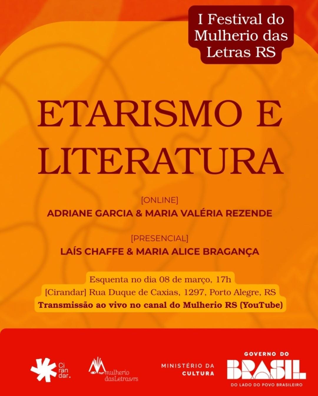 O "esquenta" acontece a partir das 17h, na sede da ONG Cirandar e com transmiss&atilde;o no canal do Mulherio RS no YouTube