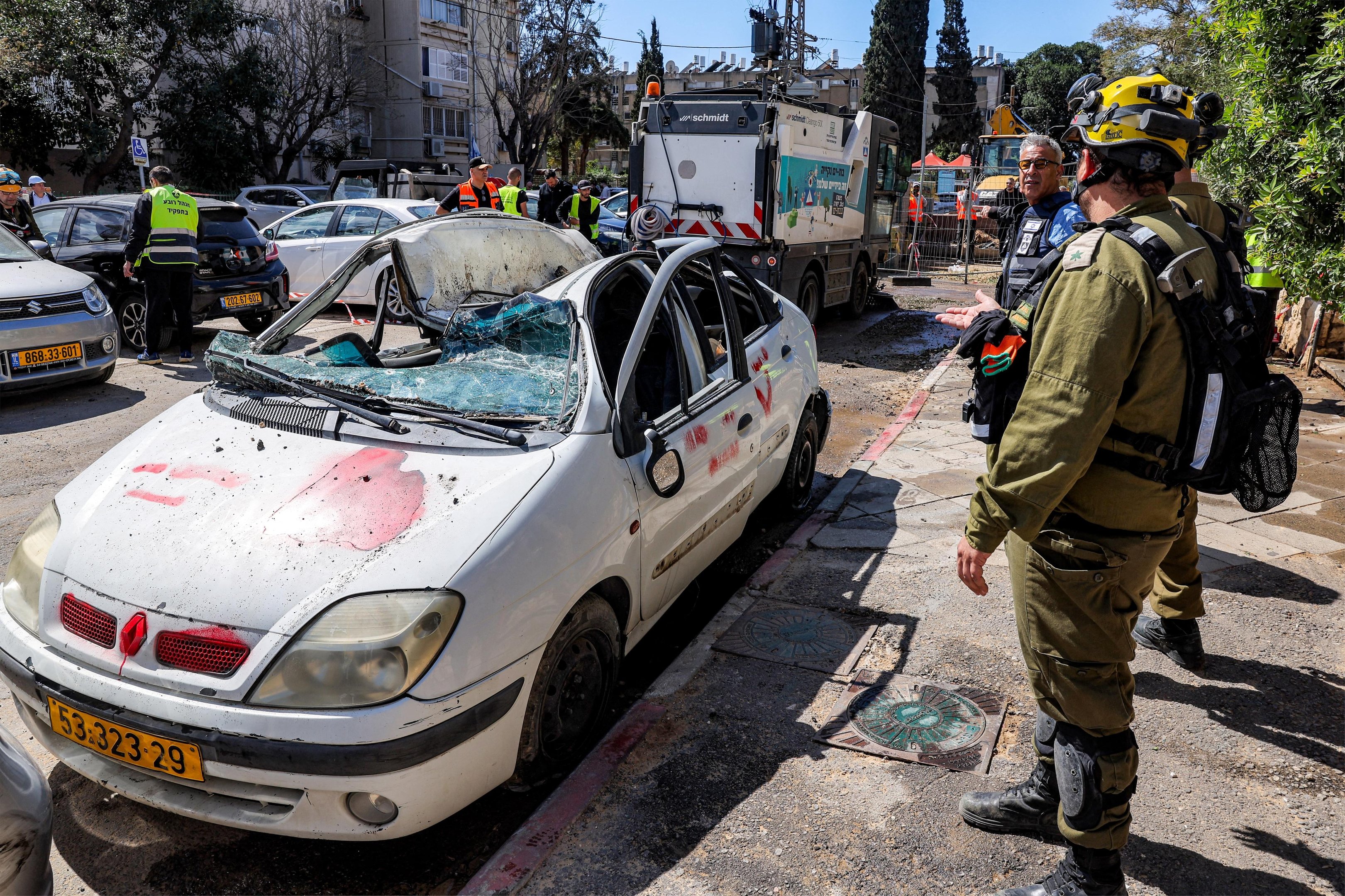Ofensiva iraniana elevou para 11 o n&uacute;mero de mortos em territ&oacute;rio israelense desde o in&iacute;cio das hostilidades