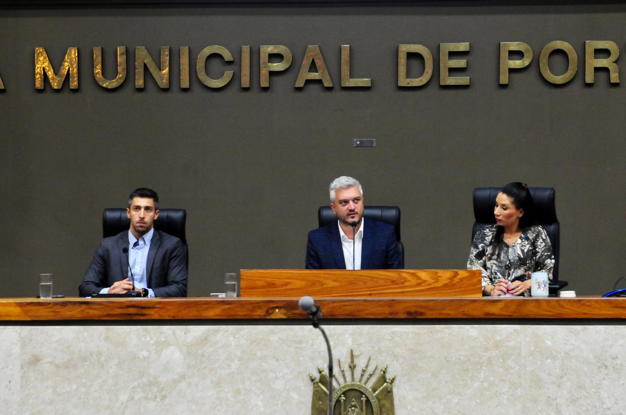Mesa ter&aacute; os vereadores Marcos Felipi Garcia, Ramiro Ros&aacute;rio e Mariana Lescano