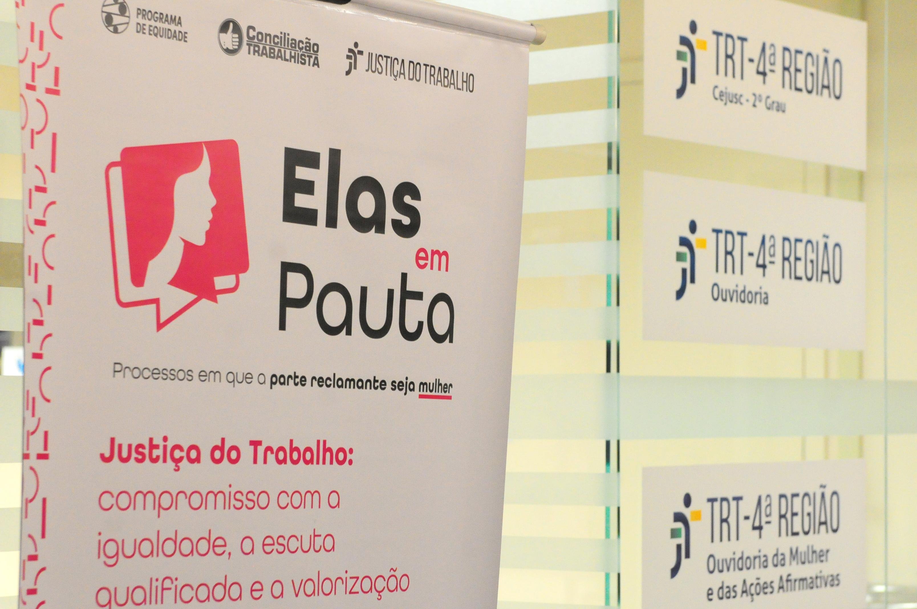 De acordo com o TRT-RS, mutir&atilde;o "Elas em Pauta" promove a solu&ccedil;&atilde;o consensual dos conflitos trabalhistas envolvendo mulheres como reclamantes