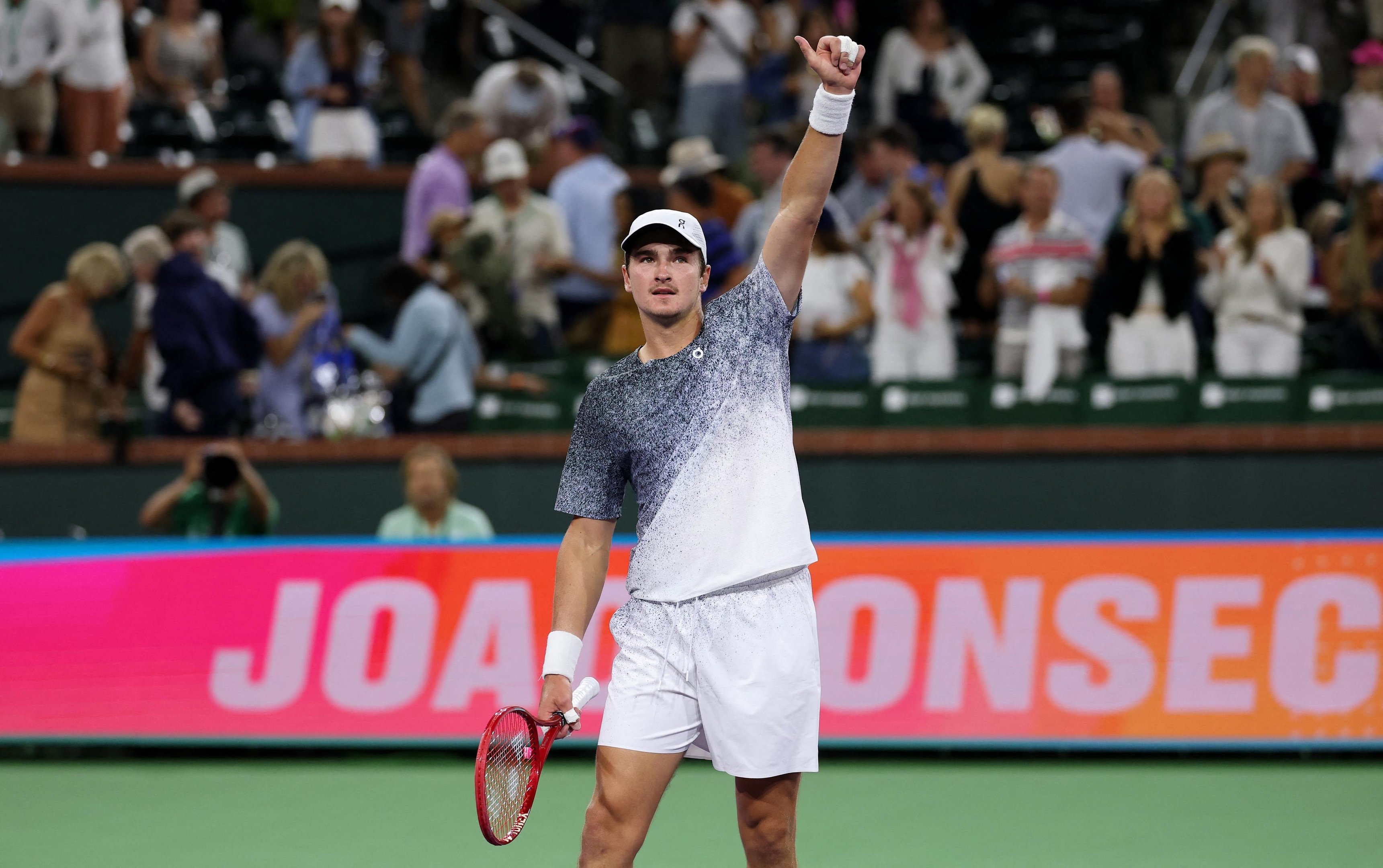 Pela primeira vez na carreira Fonseca consegue avan&ccedil;ar &agrave;s oitavas do Indian Wells