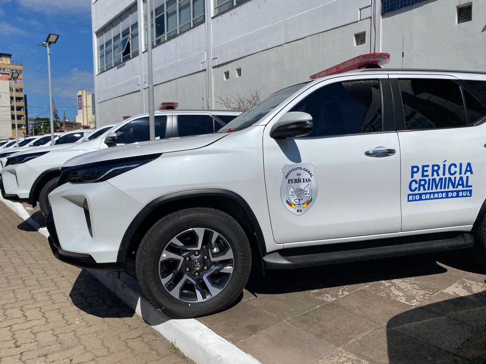Trinta viaturas foram entregues ao IGP no Rio Grande do Sul
