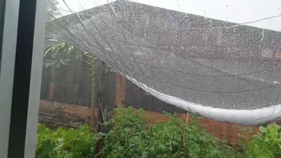 Granizo atinge o RS