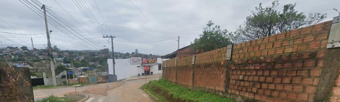 Local de tentativa de sequestro no bairro Stella Maris, em Alvorada