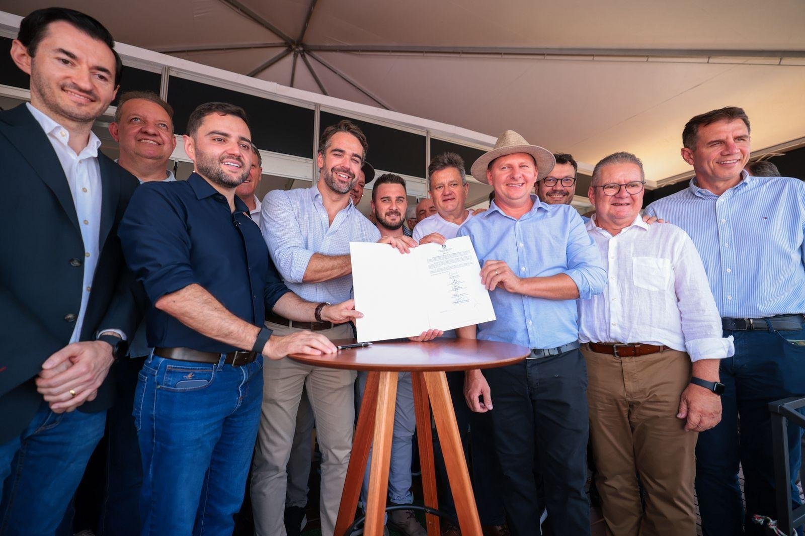 Ato com a presen&ccedil;a do governador Eduardo Leite na ter&ccedil;a-feira, da aprova&ccedil;&atilde;o da linha de cr&eacute;dito no valor de R$ 300 milh&otilde;es para o projeto liderado pela Soli3