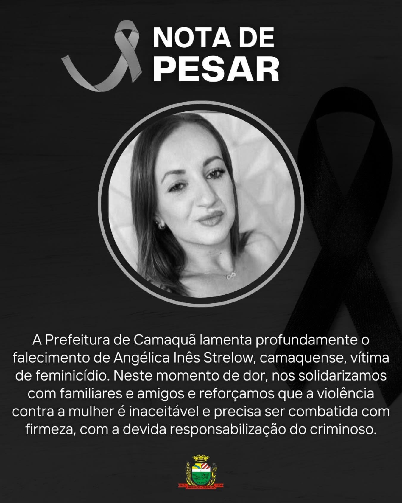 V&iacute;tima foi identificada como Ang&eacute;lica In&ecirc;s Strelow, de 28 anos