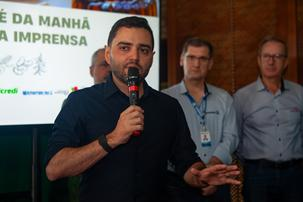 O vice, durante participa&ccedil;&atilde;o na Expodireto, neste m&ecirc;s de mar&ccedil;o
