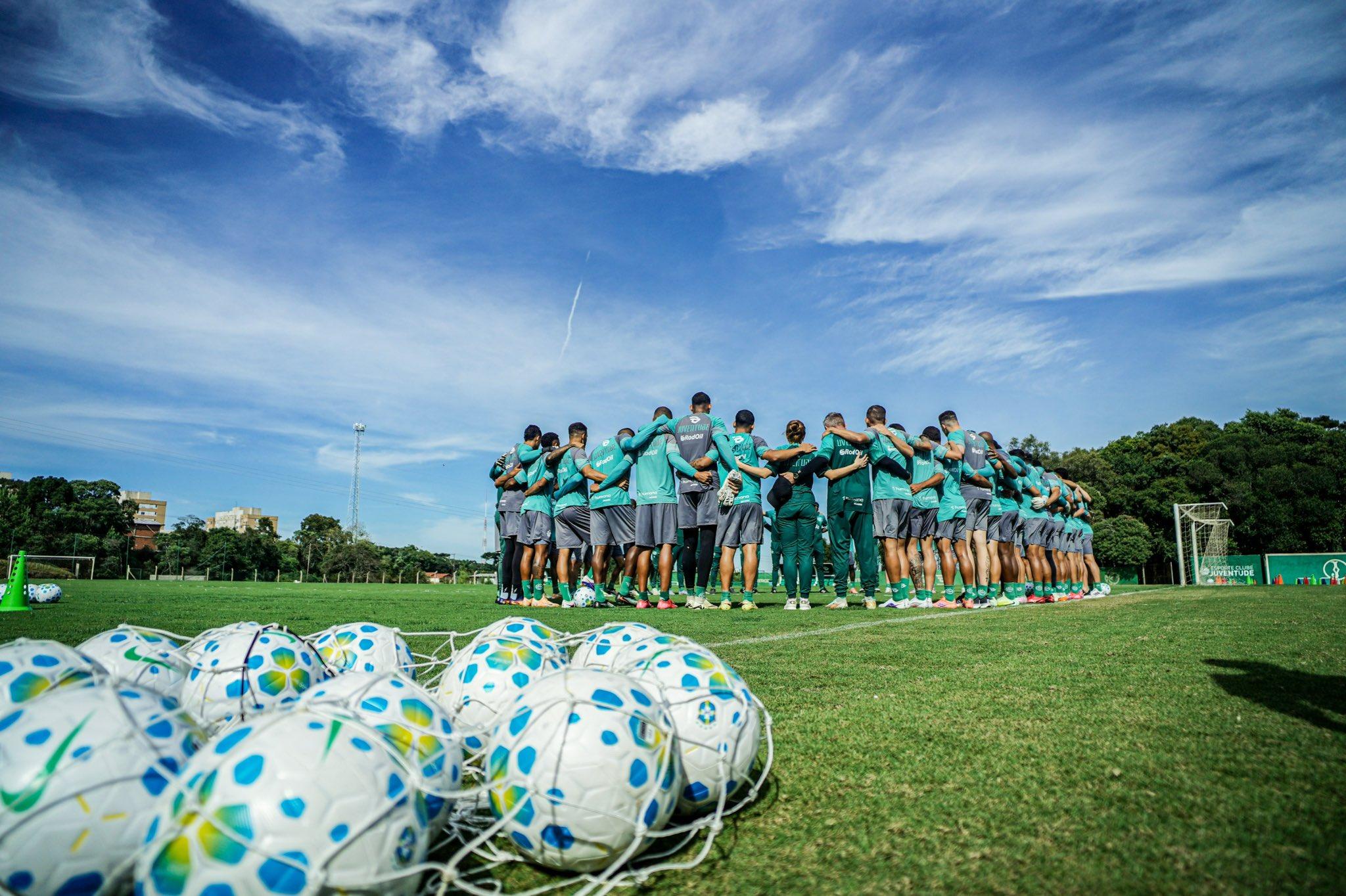 Juventude terminou a prepara&ccedil;&atilde;o para o confronto da Copa do Brasil