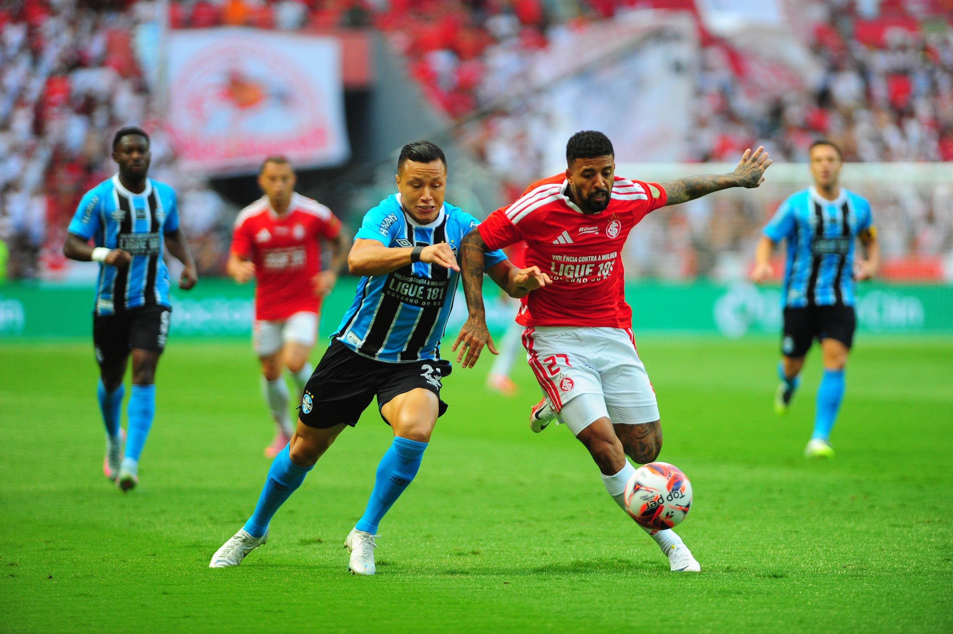 Gr&ecirc;mio e Inter se enfrentaram quatro vezes na temporada 2026