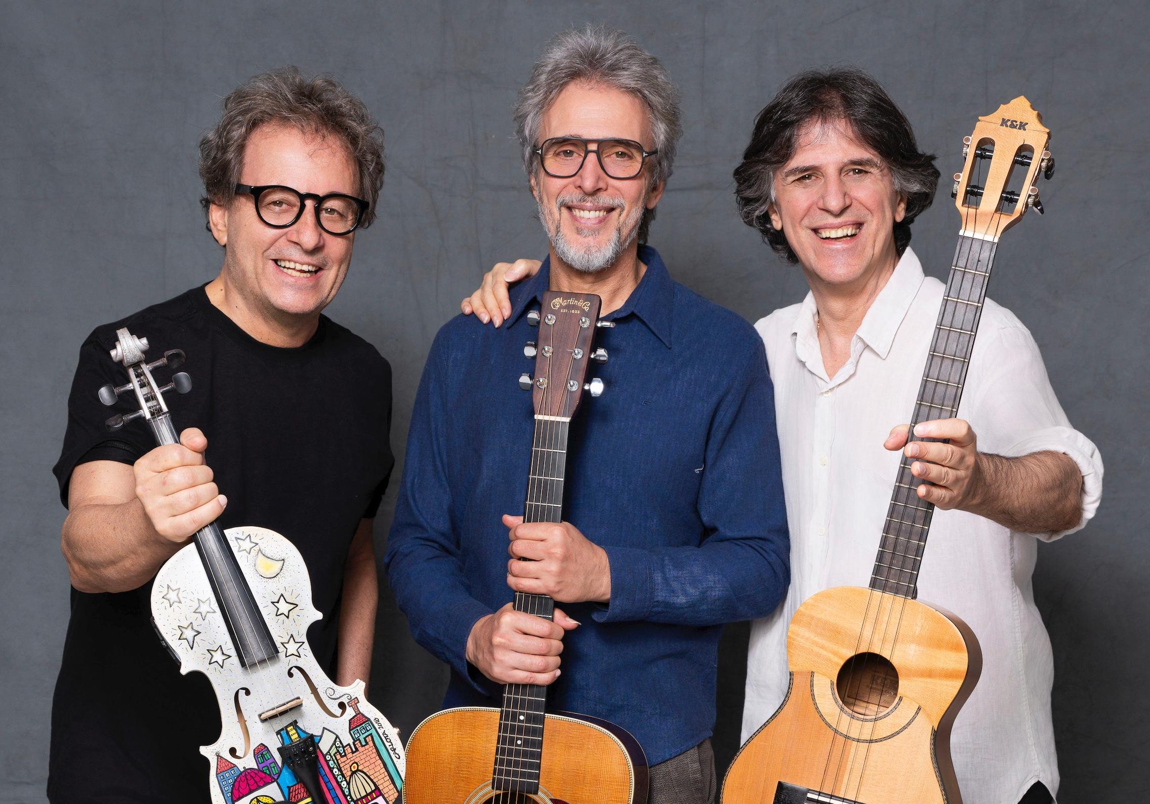 Trio de m&uacute;sicos come&ccedil;a turn&ecirc; pelo Brasil em Porto Alegre