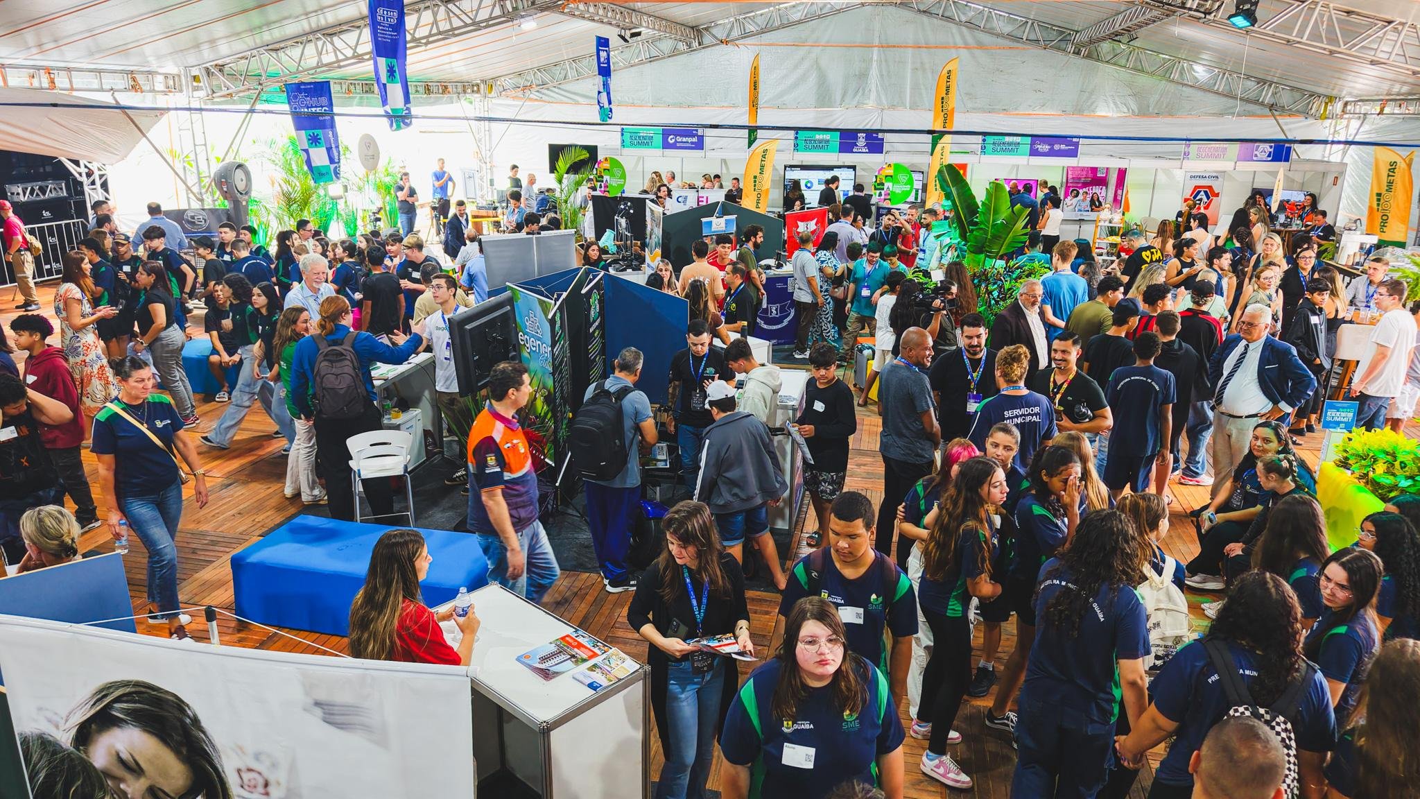 Grande p&uacute;blico esteve presente no &uacute;ltimo dia da Guaiba Regenaration Summit