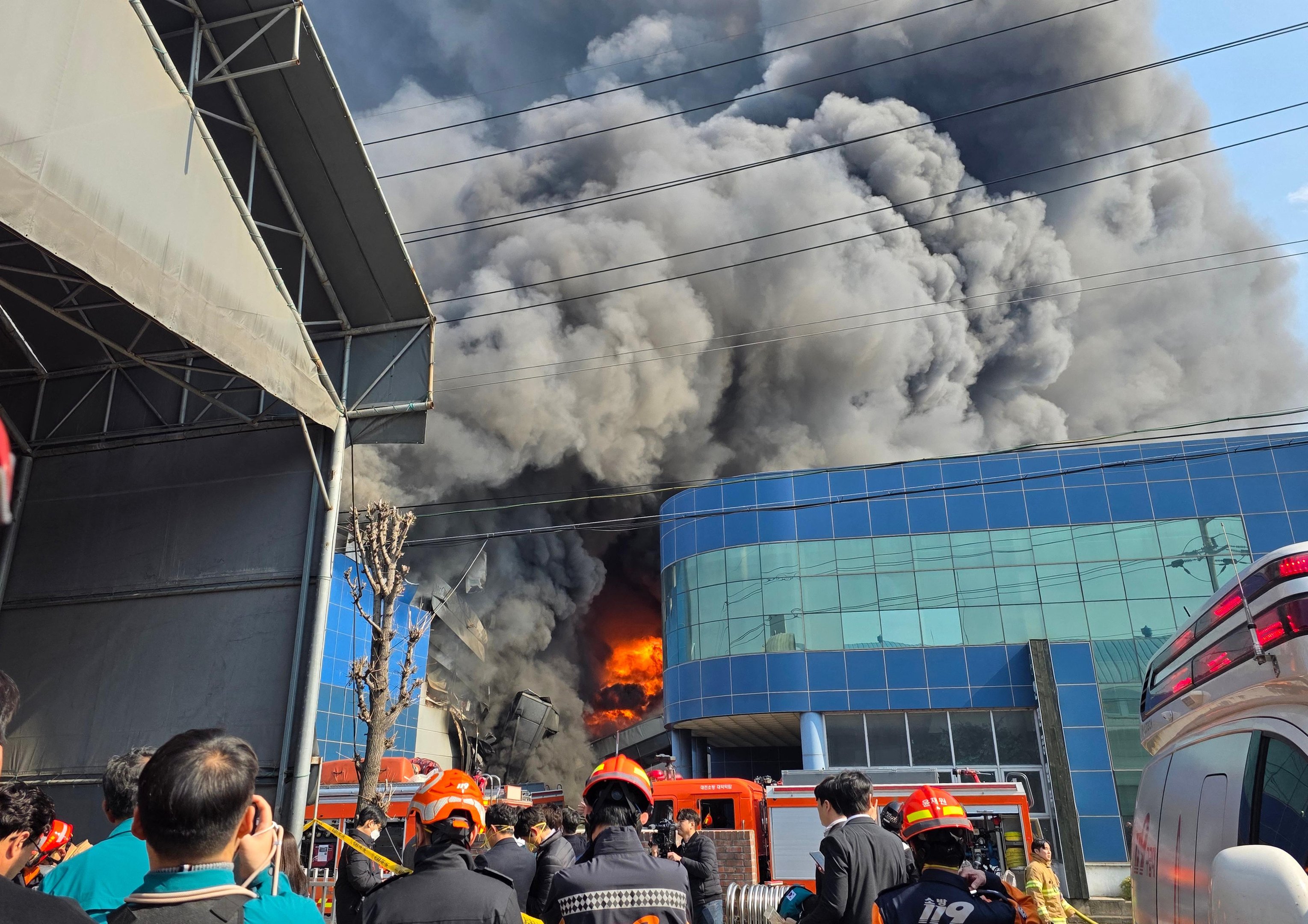 Cerca de 170 trabalhadores estavam na planta quando o inc&ecirc;ndio come&ccedil;ou