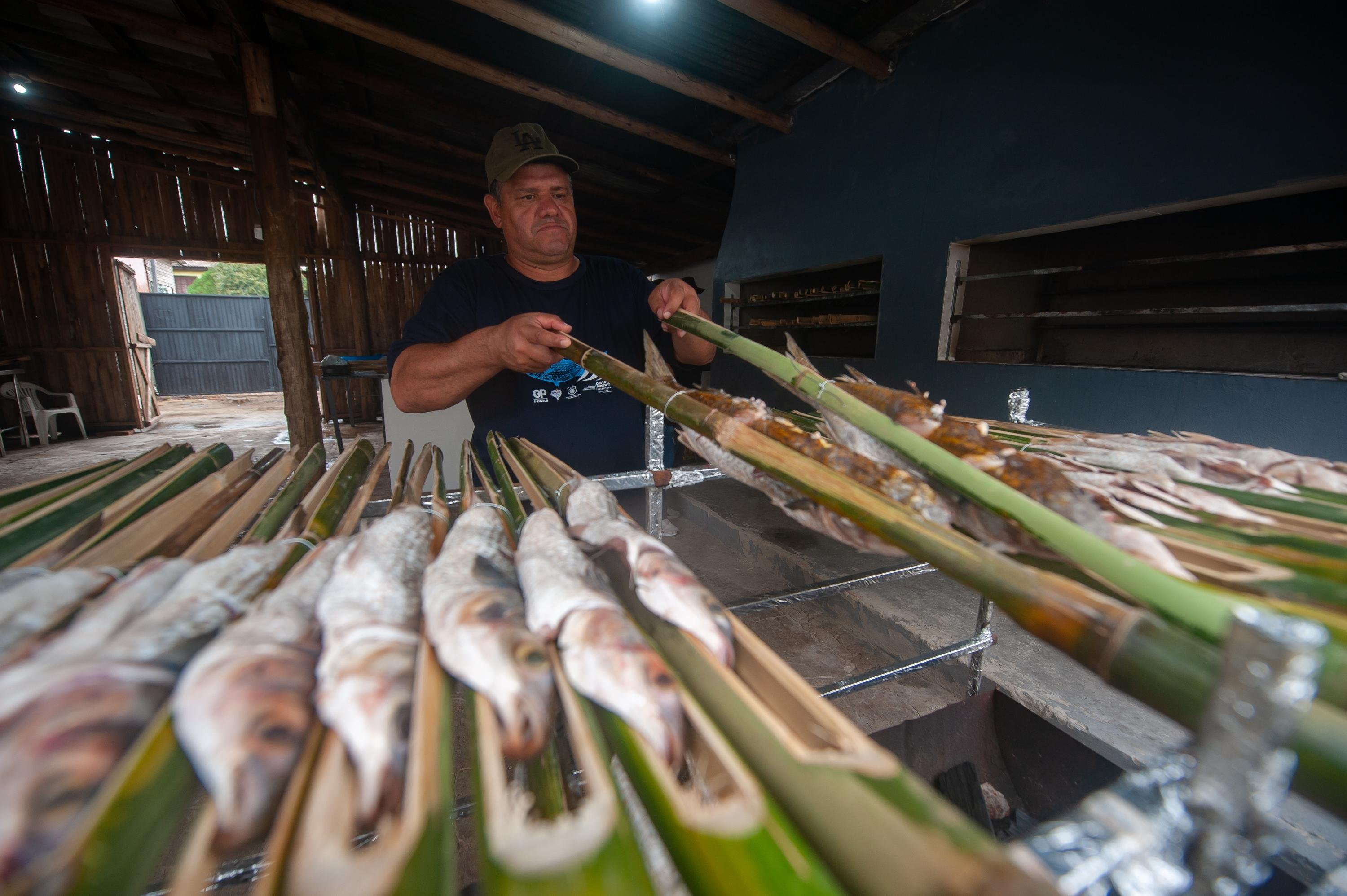Lan&ccedil;amento da 246&ordf; Feira do Peixe de Porto Alegre na Col&ocirc;nia de Pescadores Z-5, na Ilha da Pintada