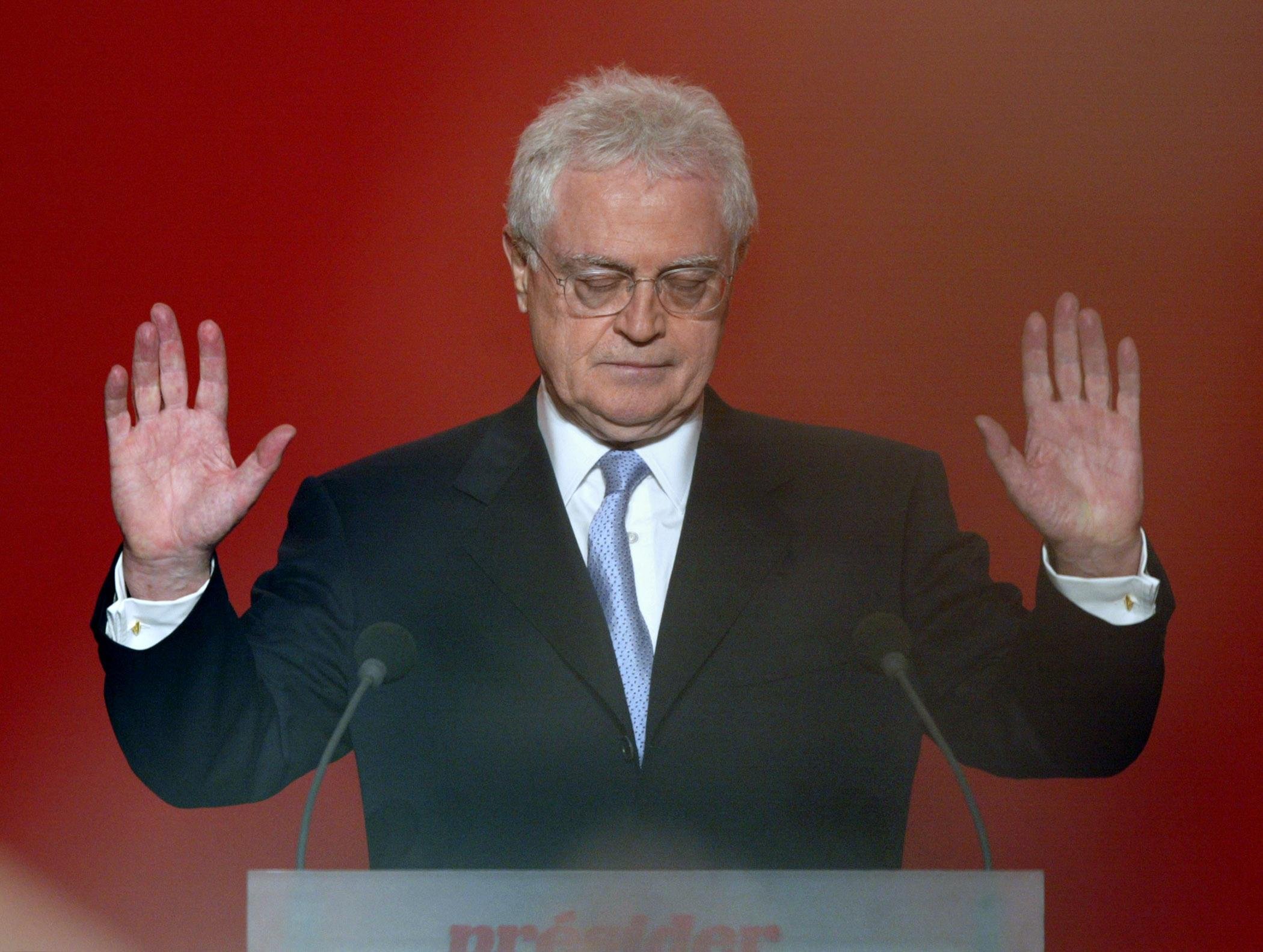 Jospin exerceu o cargo de chefe de Governo de 1997 a 2002