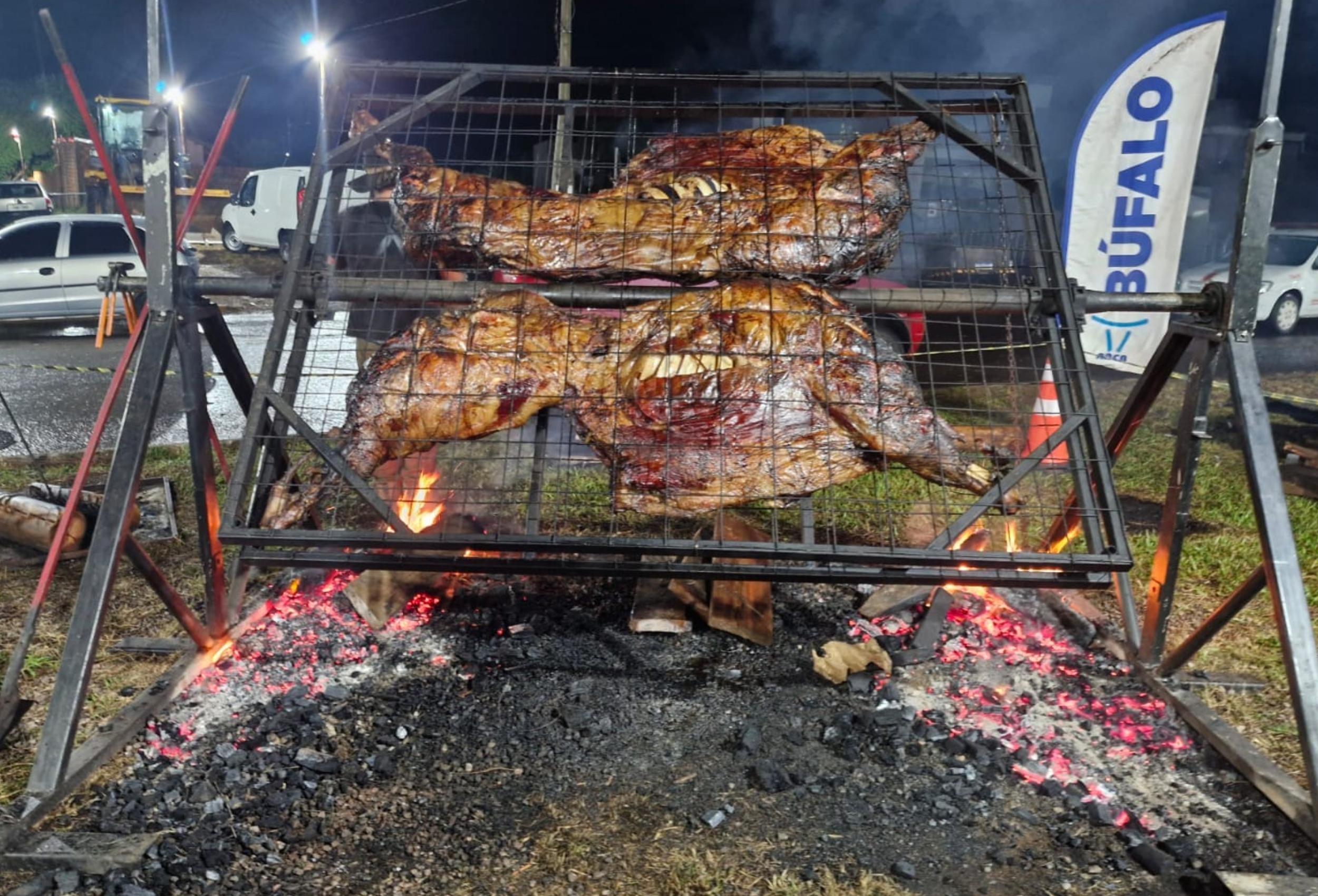 Foram exatos 1.023 quilos de carne servida em quatro dias do evento que integrou a comemora&ccedil;&atilde;o do anivers&aacute;rio do munic&iacute;pio