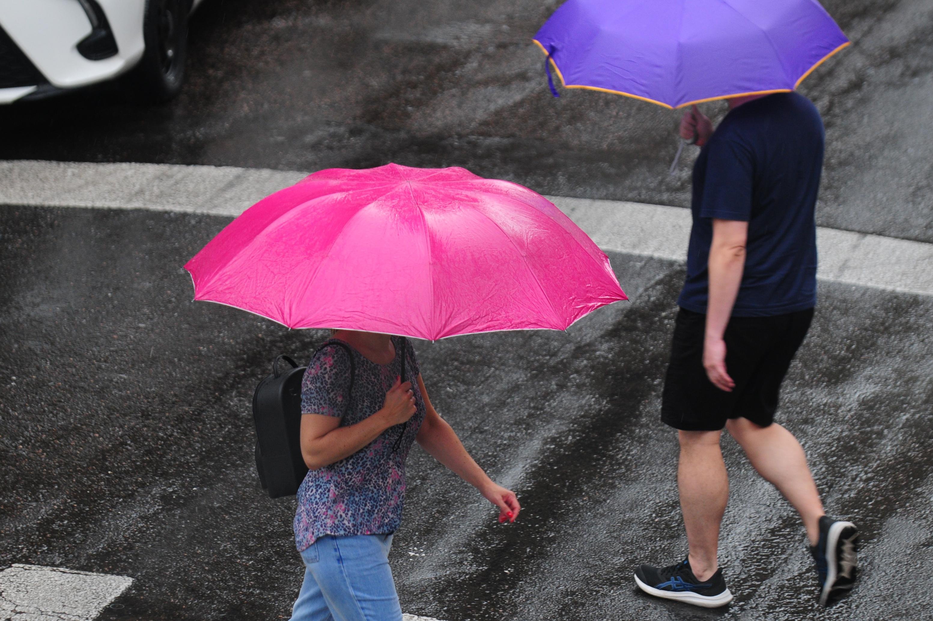 Instabilidade pode provocar chuva forte, granizo e vendavais em pontos da Metade Norte nesta sexta-feira