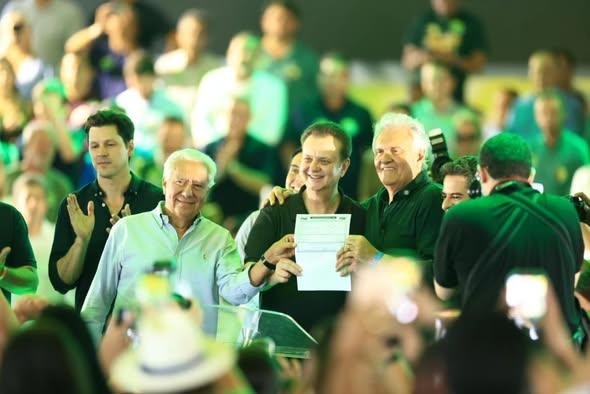Caiado, que poder&aacute; ser candidato &agrave; presid&ecirc;ncia pelo PSD, se re&uacute;ne com Kassab