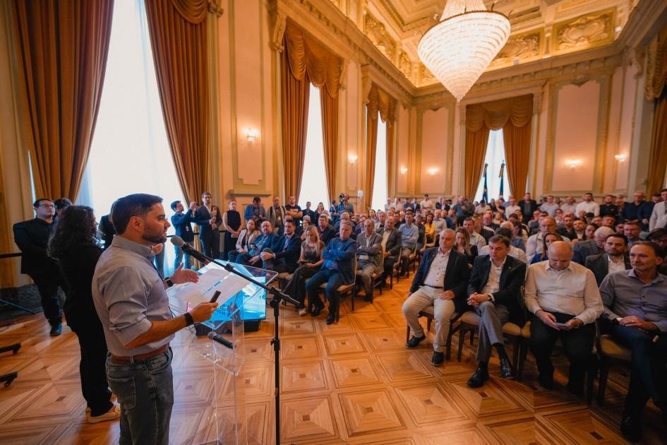 O an&uacute;ncio foi feito pelo vice-governador Gabriel Souza, no Pal&aacute;cio Piratini
