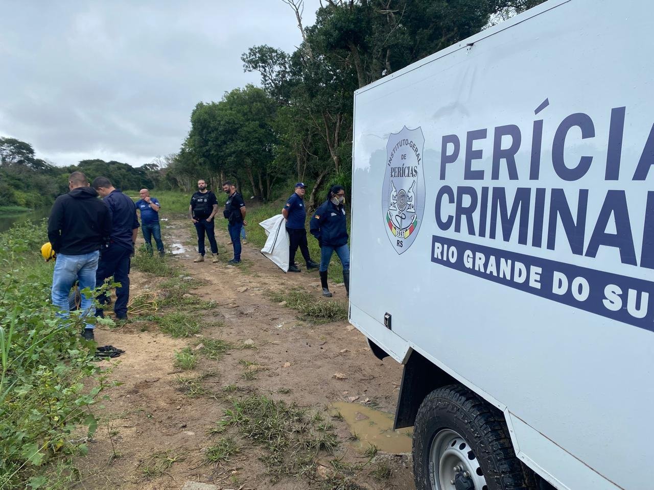 Corpo foi retirado do Arroio do Salso, na zona Sul de Porto Alegre