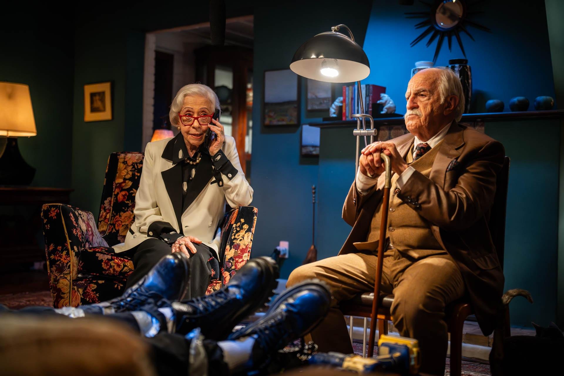 Fernanda Montenegro e Ary Fontoura em 'Velhos Bandidos'